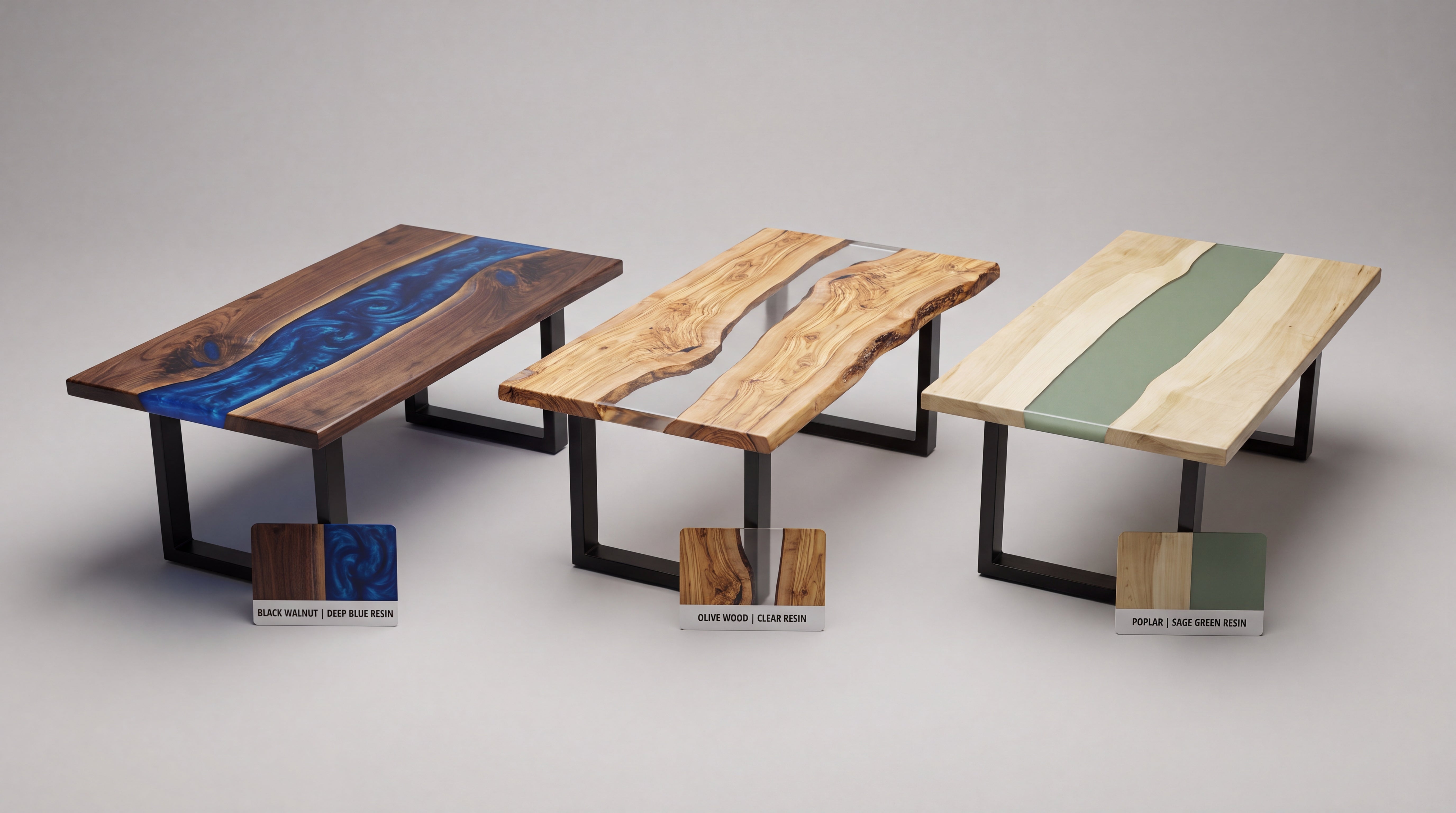 Which Wood Is Best for an Epoxy Table? Comparing Black Walnut, Olive Wood &amp; Poplar on Grain, Durability &amp; Price