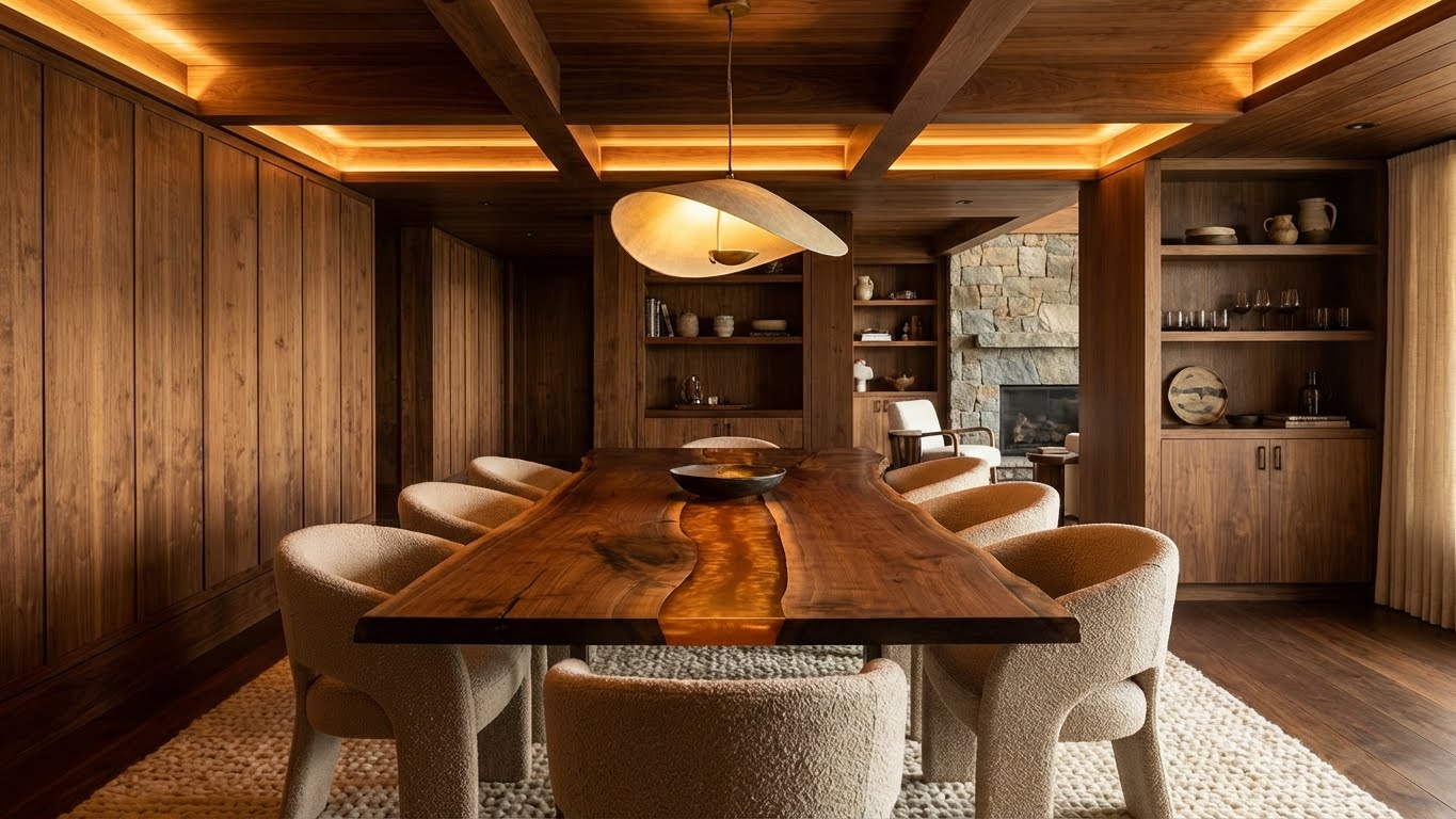 Goodbye Cold Minimalism: Why "Wood Drenching" is the 2026 Design Trend Your Home Needs