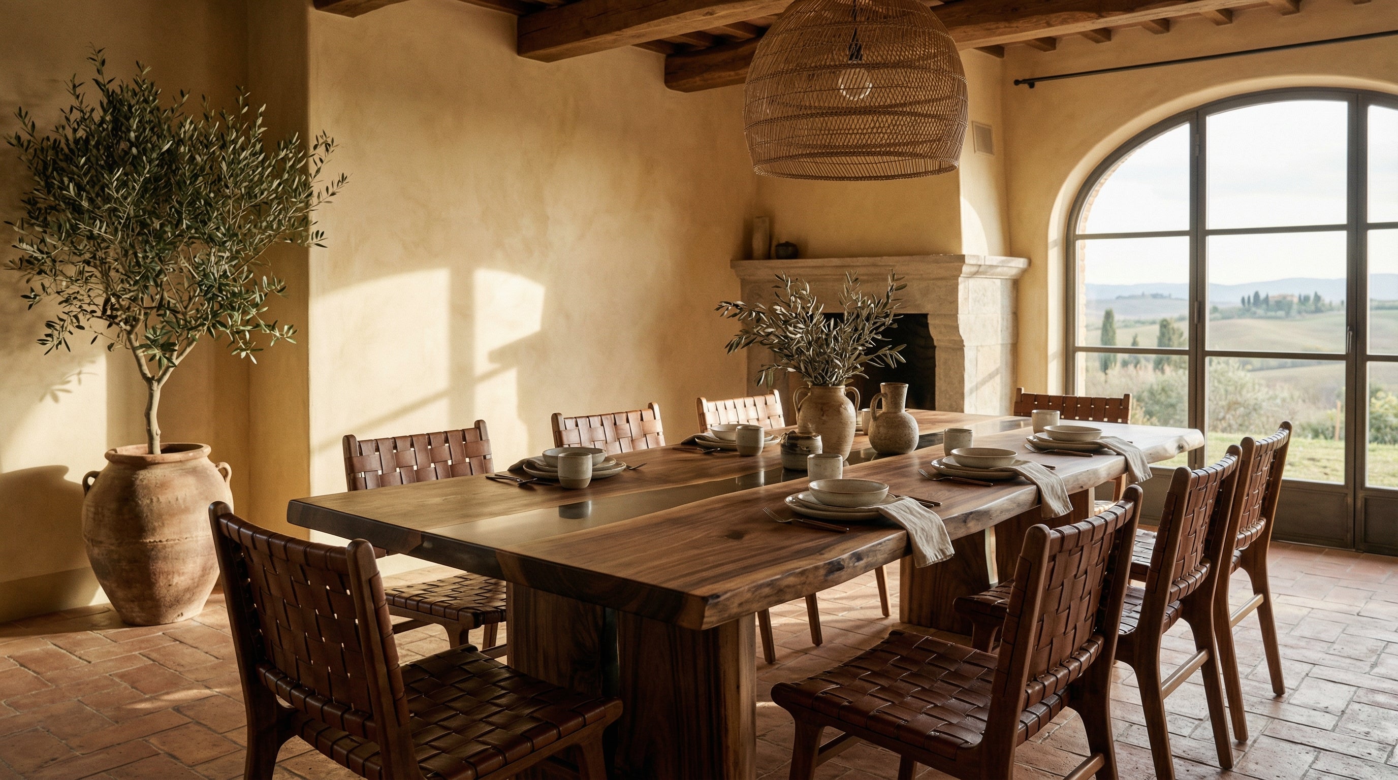 Why Organic Epoxy Furniture Is the Key to "Modern Tuscan" Interiors in 2026