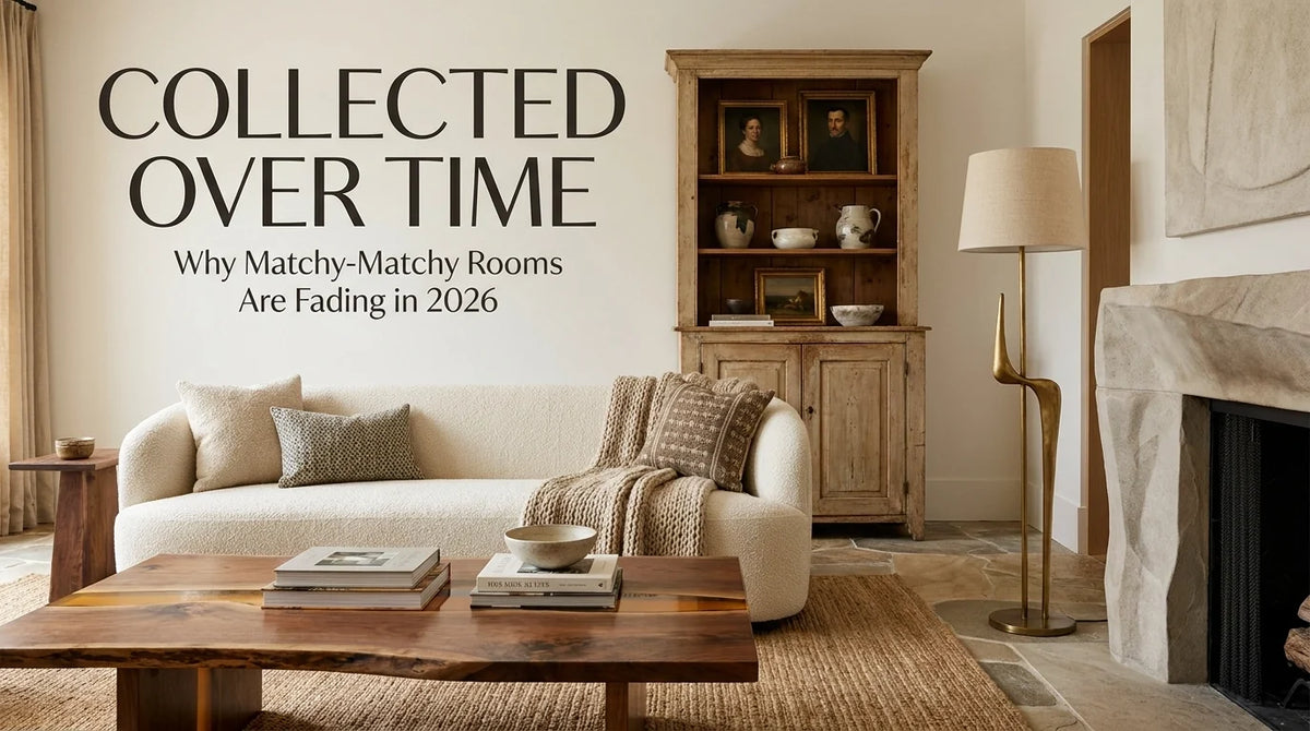 The “Collected Over Time” Look Is Replacing Matchy-Matchy Rooms in Fall 2026—Here’s How to Get It Right