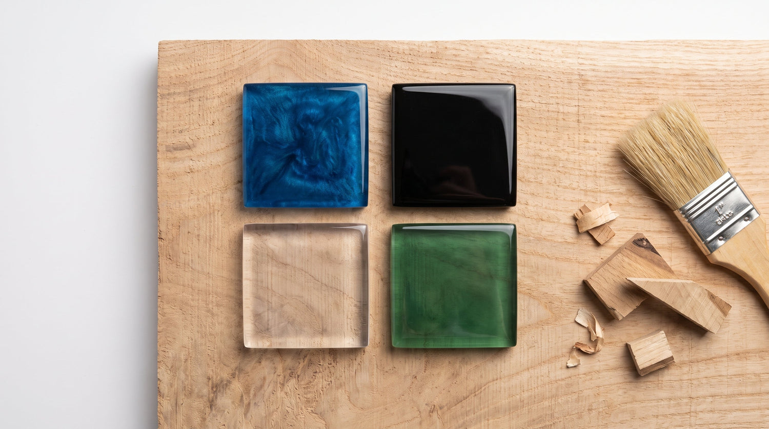 Blue, Black, Clear, or Green? Matching Your Epoxy Resin Table Color to Wood, Lighting & Style