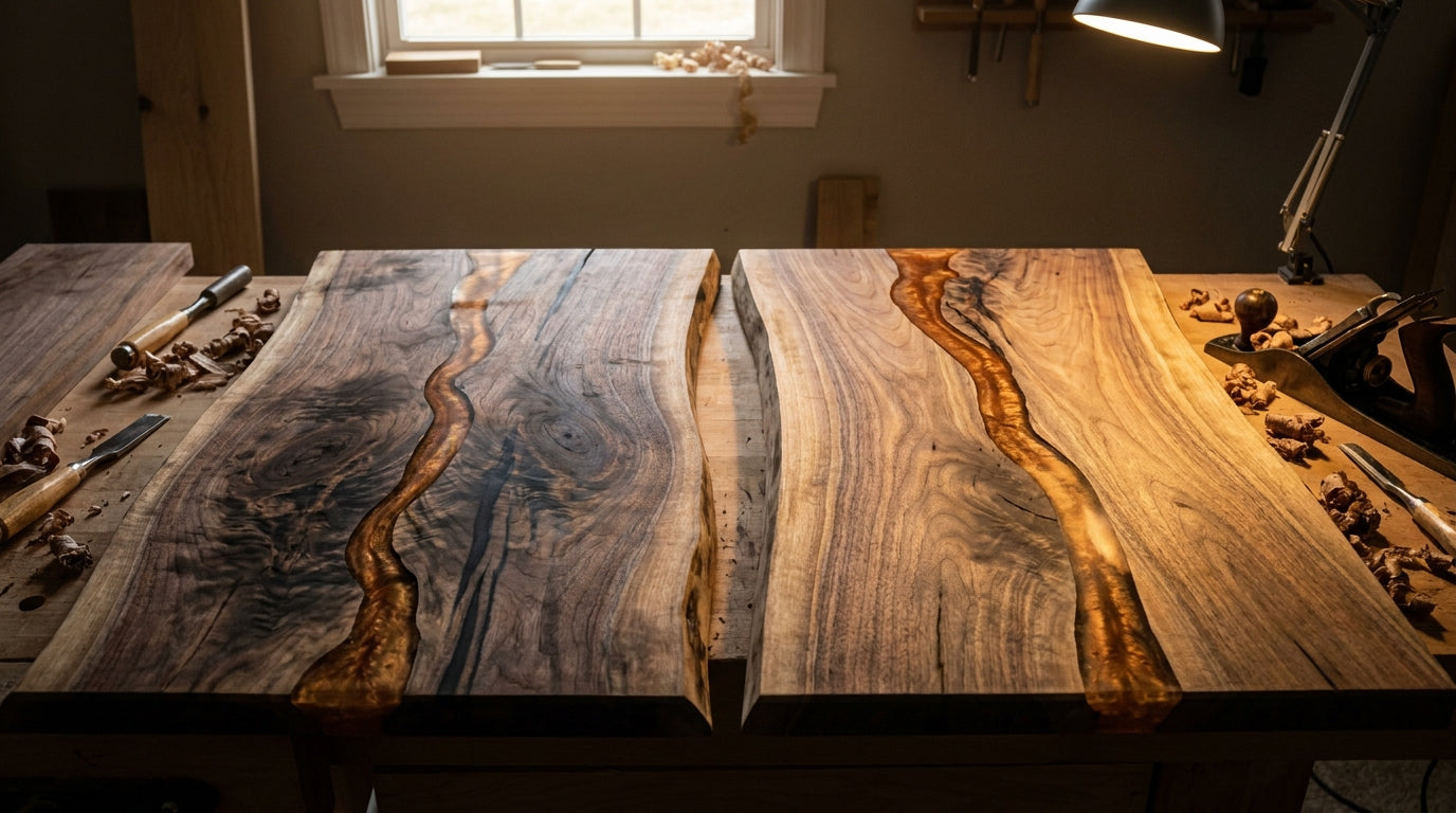 Why Every Epoxy Table Looks Different (Even If You Order the Same Design)
