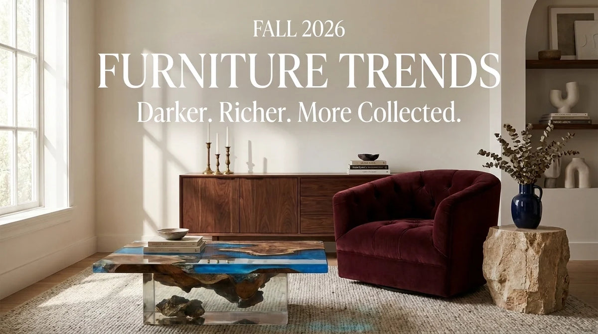 2026 Fall Furniture Trends Are Getting Darker, Richer, and More Personal—Here’s What to Watch