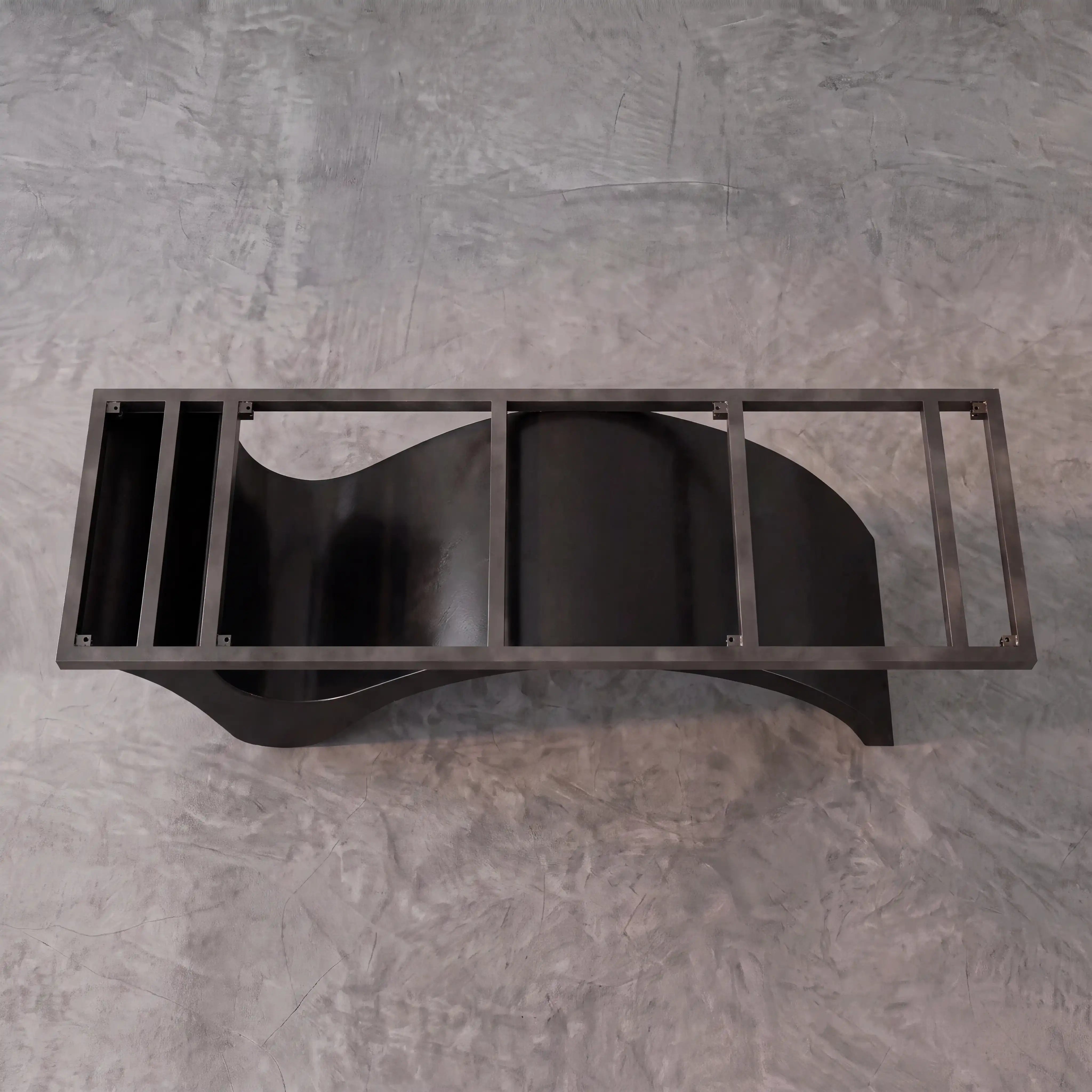 Black Metal Table Base TL012