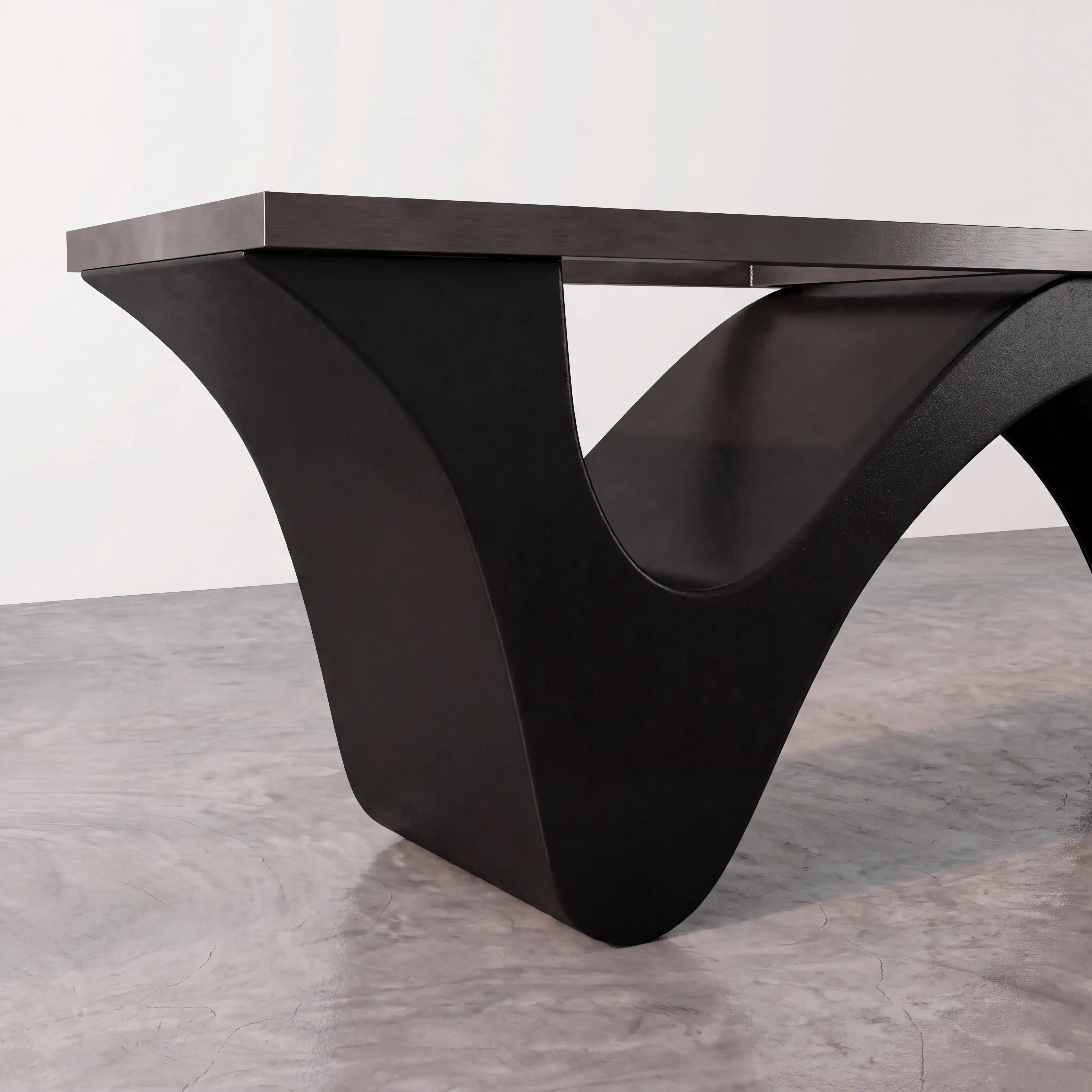 Black Metal Table Base TL012