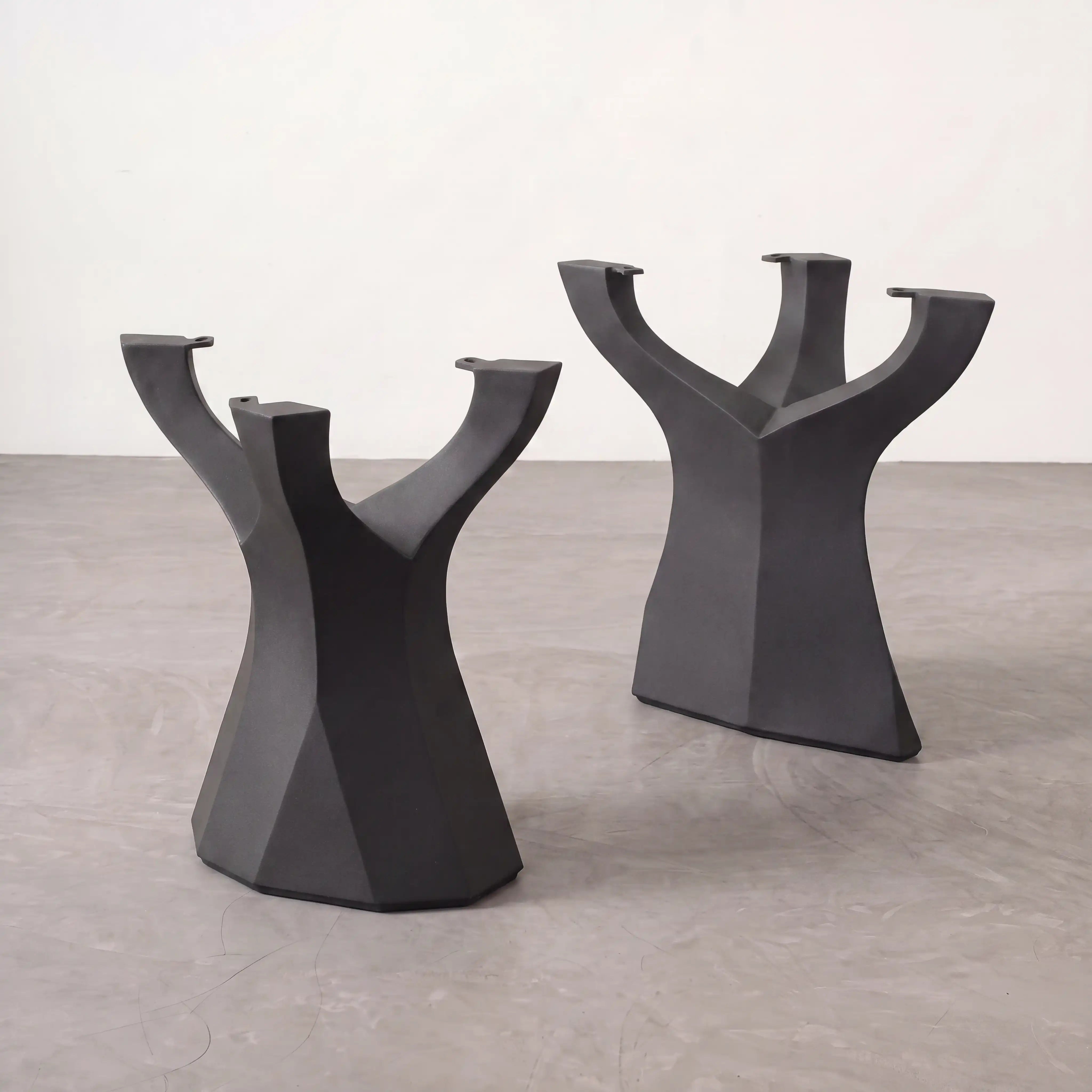 Black Metal Table Legs TL14