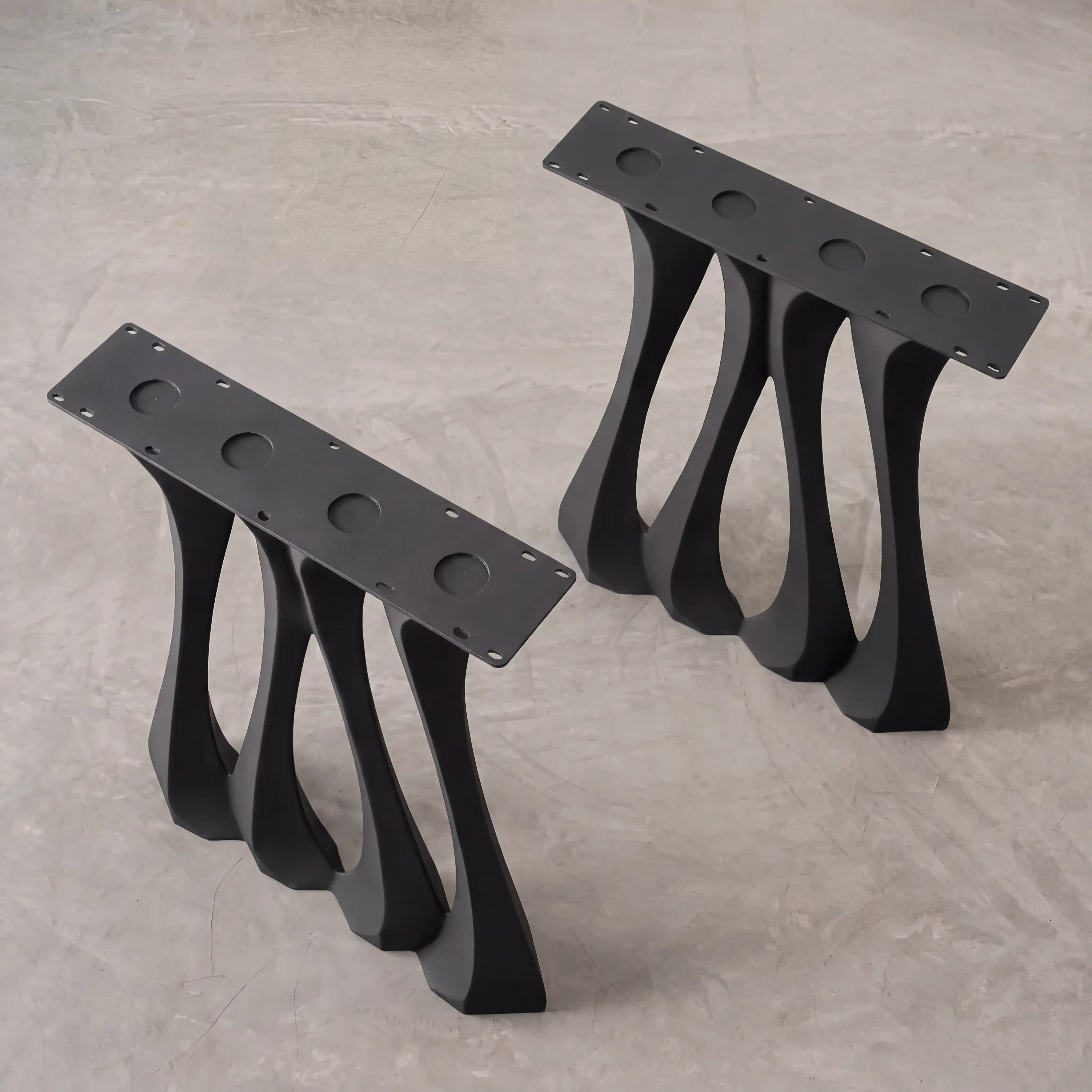 Black Metal Table Legs TL16
