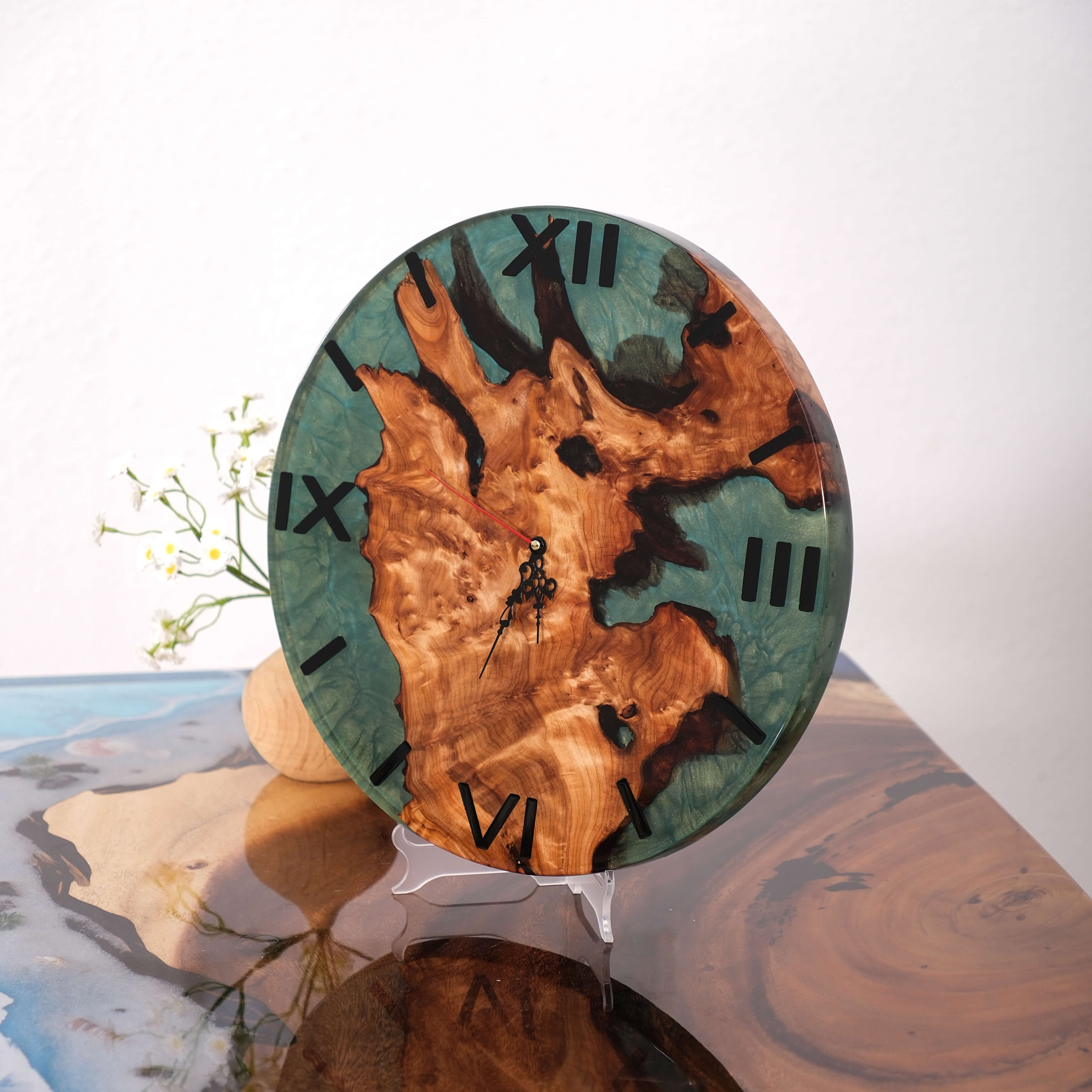 cunninghamia-wood-epoxy-resin-wall-clock-xj49-59