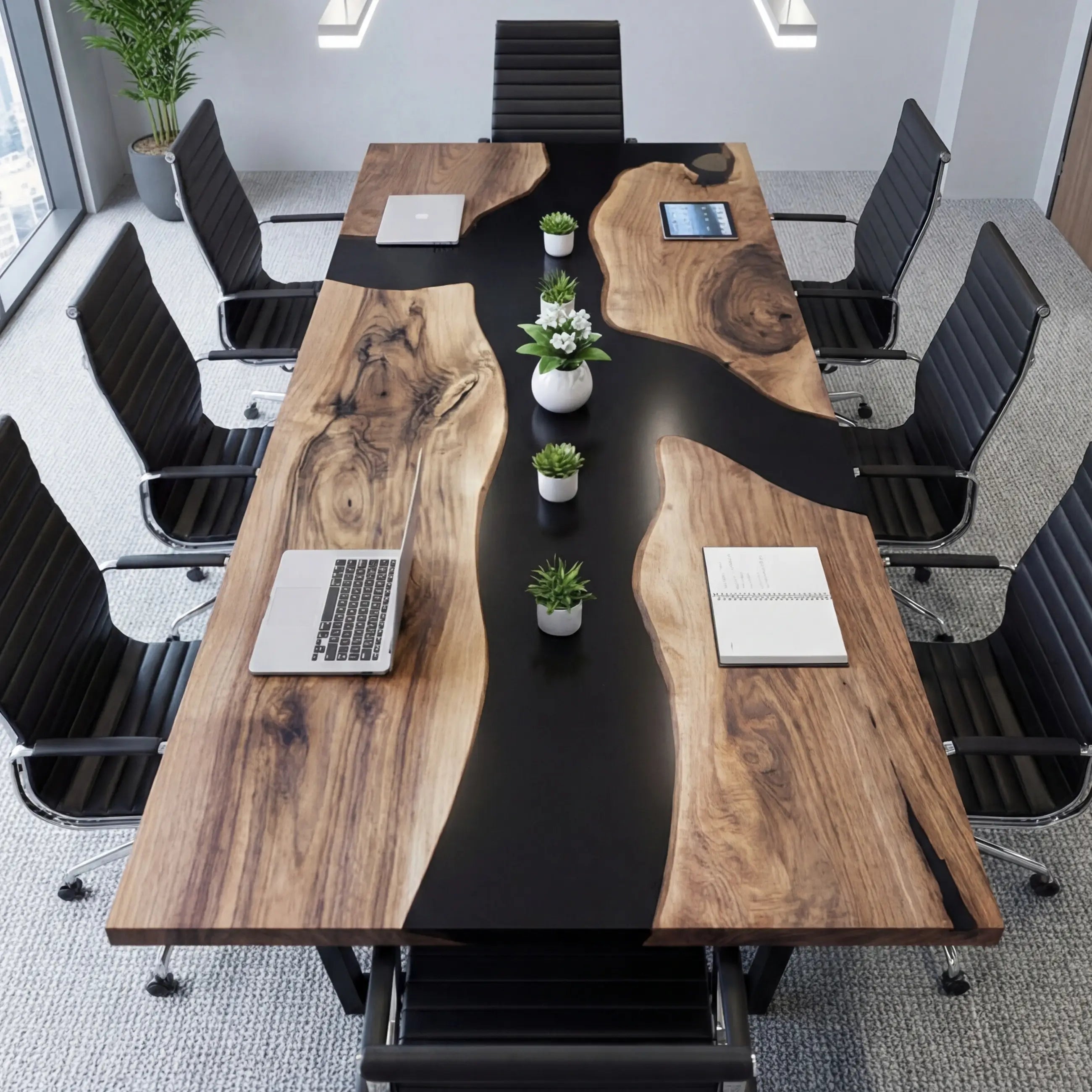 Custom-Black-Walnut-Epoxy-Resin-River-Conference-Table-Black-Resin-ETR-63-20