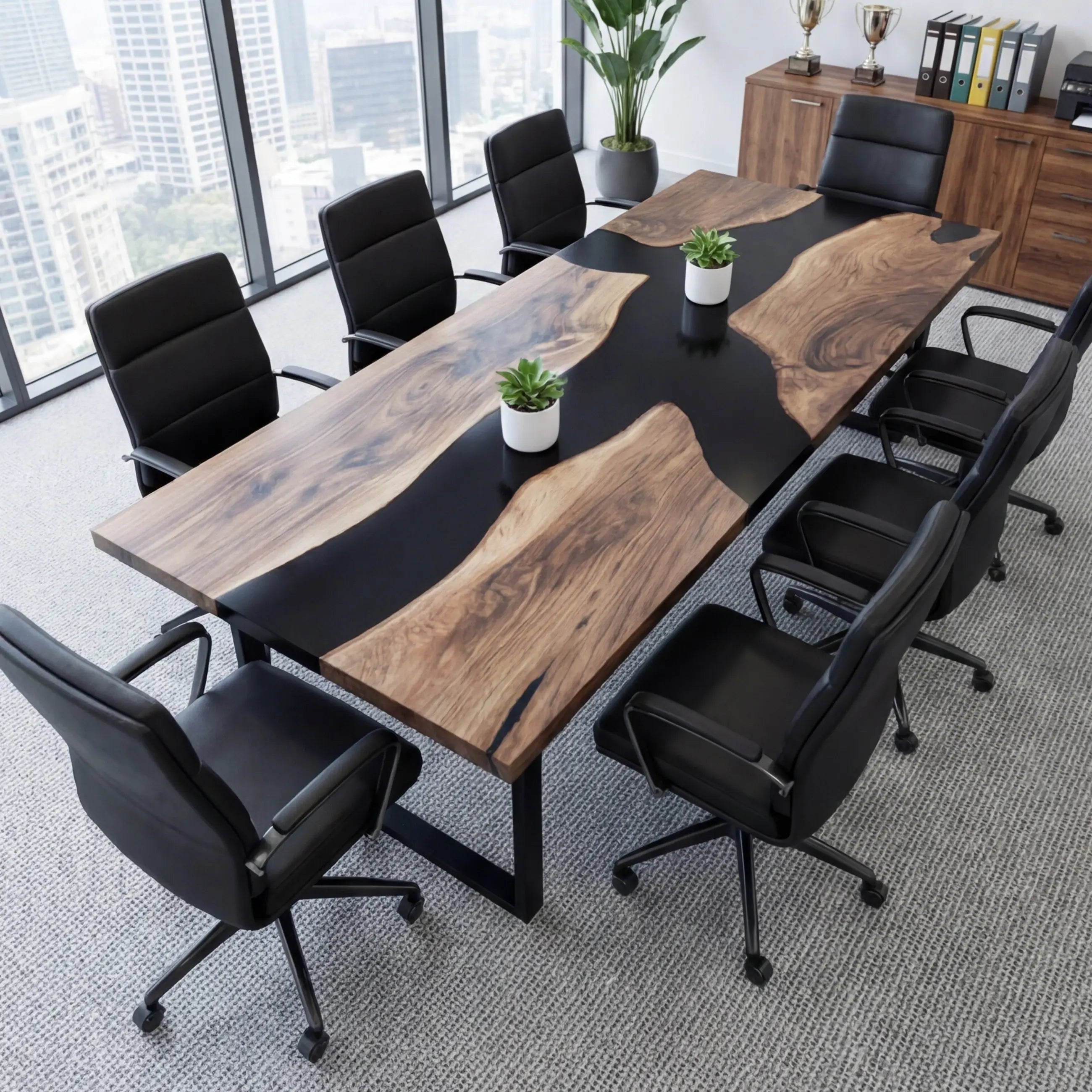 Custom-Black-Walnut-Epoxy-Resin-River-Conference-Table-Black-Resin-ETR-63-22