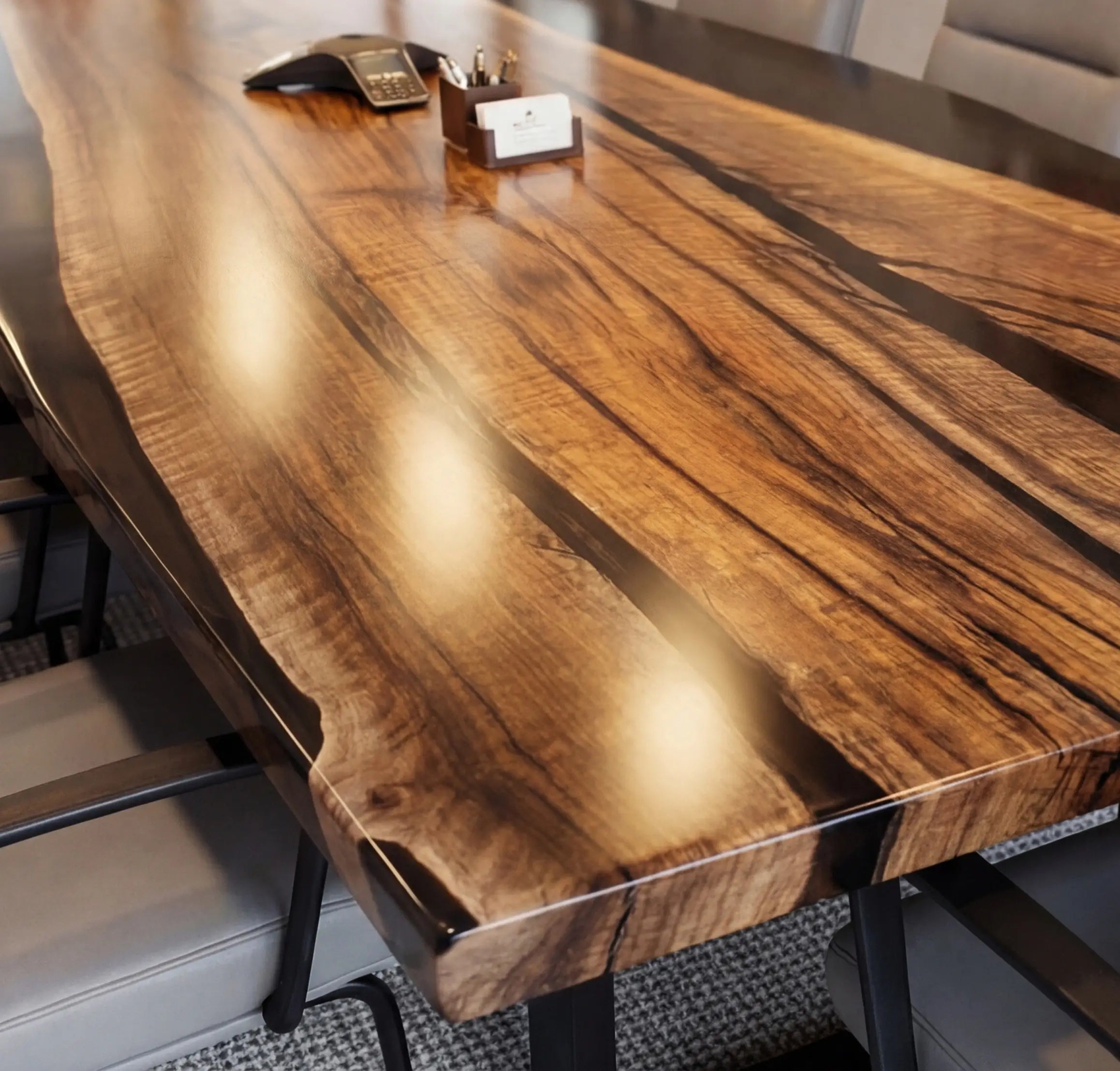 Custom-Black-Walnut-Epoxy-Resin-River-Conference-Table-Black-Resin-NZT-10-22
