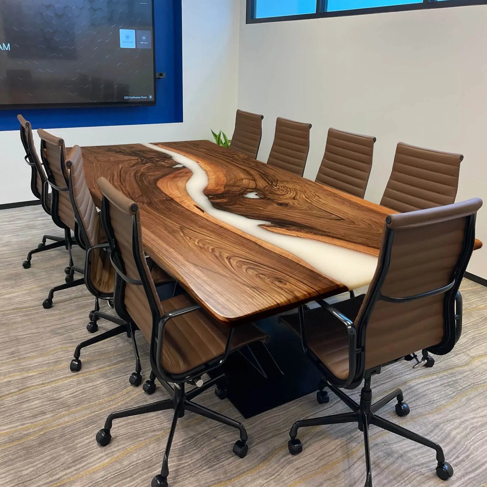 Resin conference table