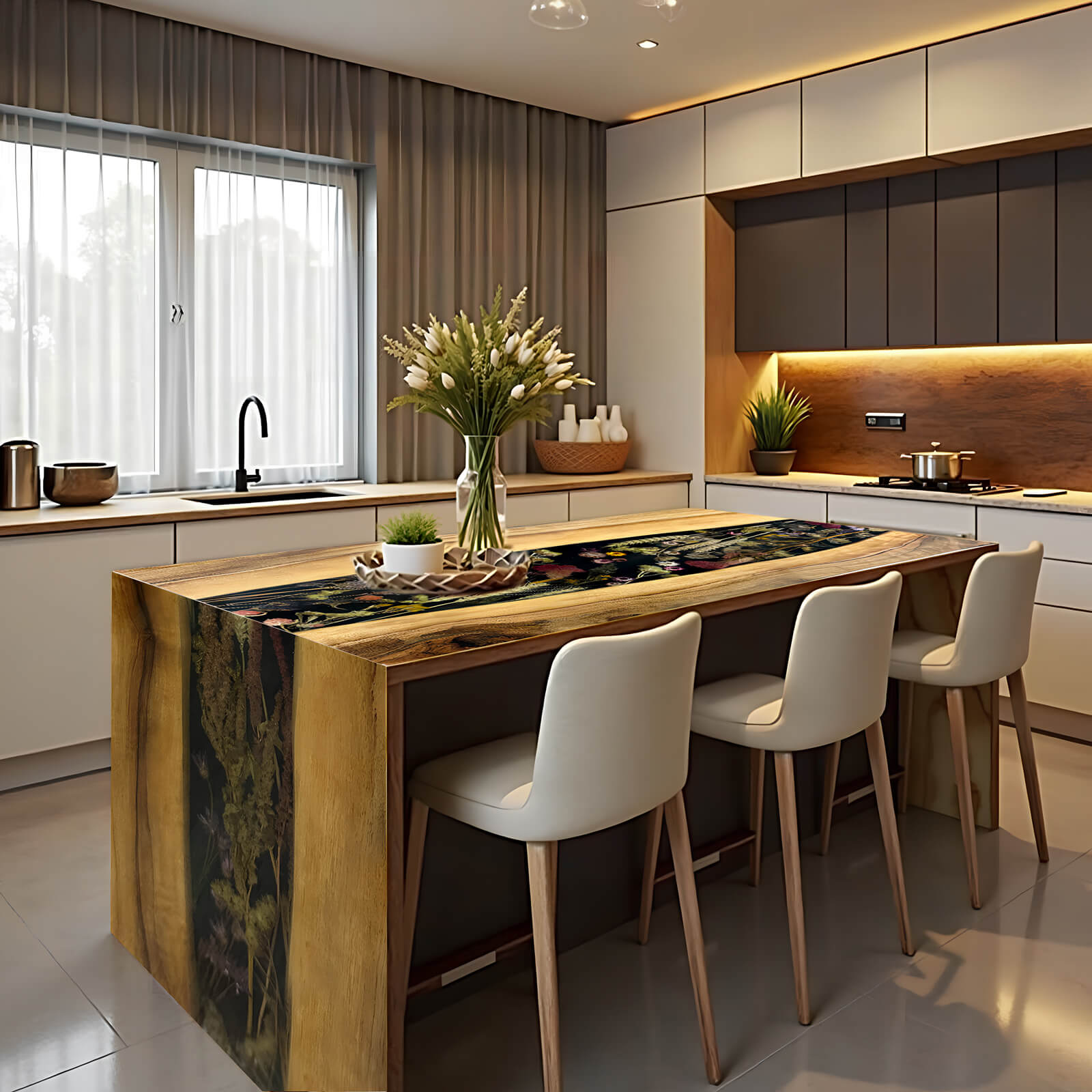 custom-black-walnut-epoxy-resin-river-flower-kitchen-countertop-black-resin-tcy-71-58