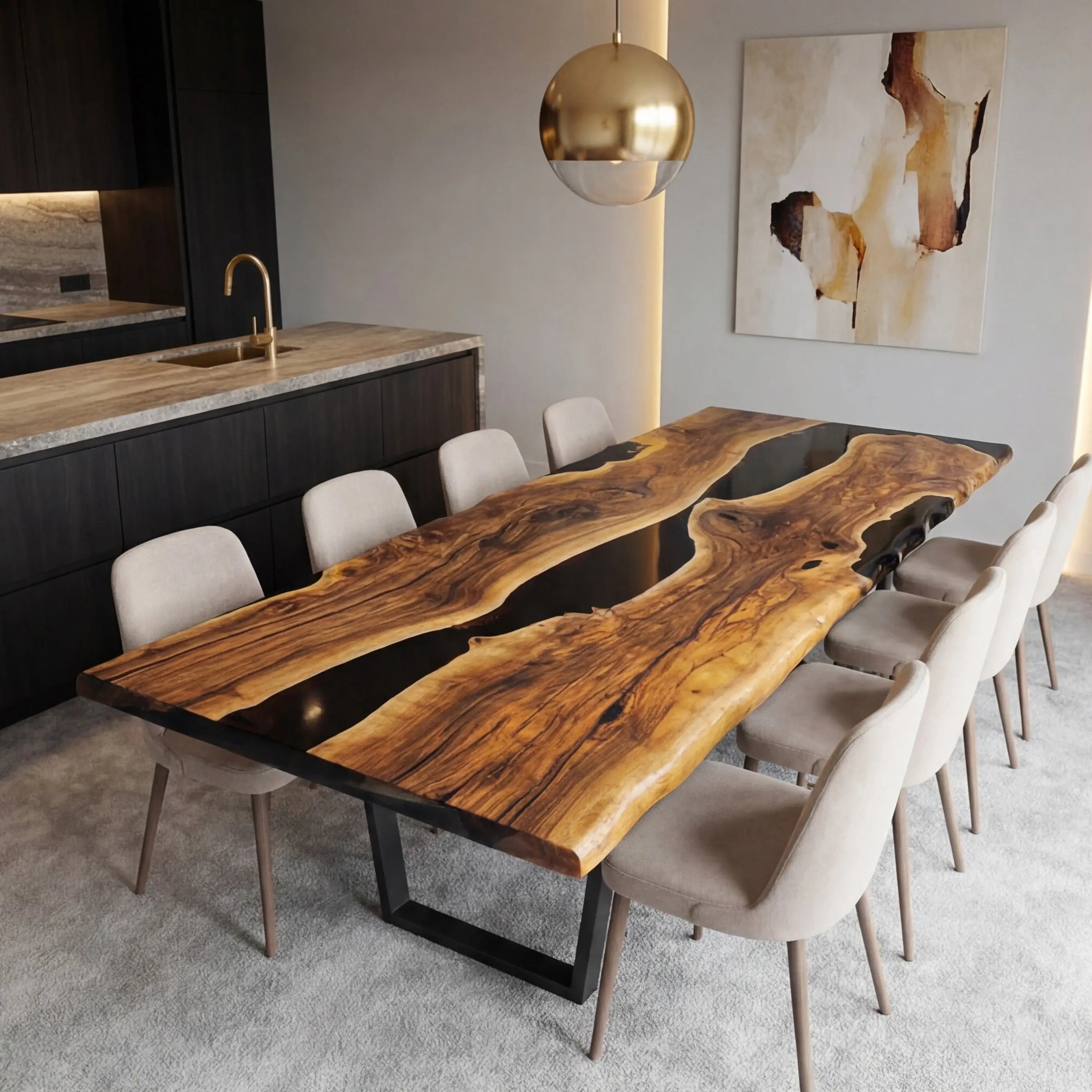 Custom-Black-Walnut-Epoxy-Resin-River-Table-Black-Pearl-ERT-52-20