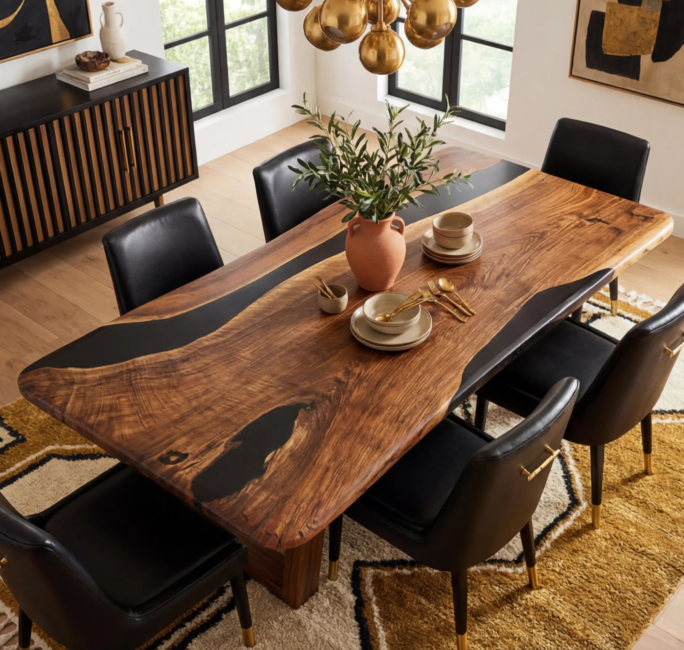 Custom-Black-Walnut-Epoxy-Resin-River-Table-Black-Resin-AQT-67-22