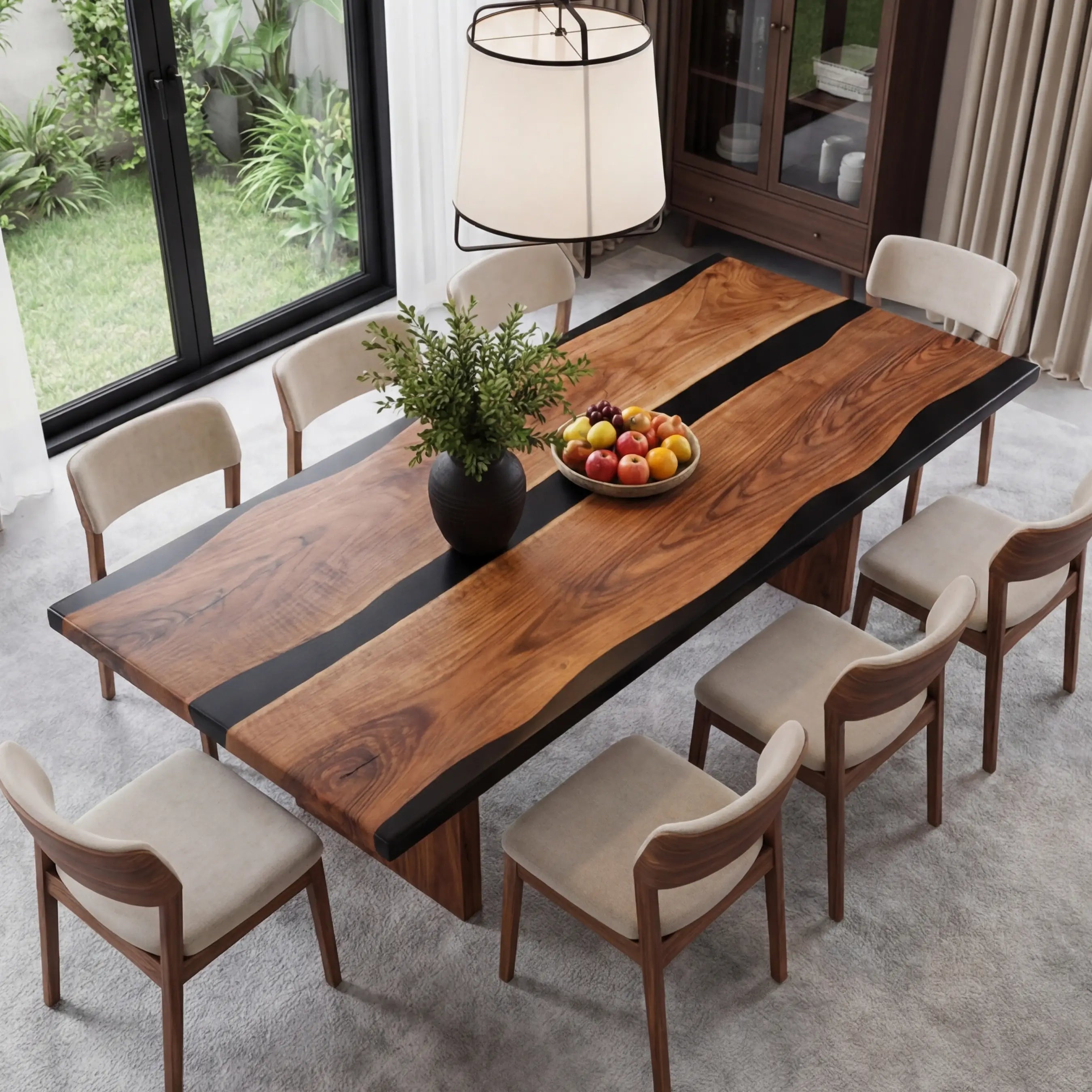 Custom-Black-Walnut-Epoxy-Resin-River-Table-Black-Resin-ARX-73-19