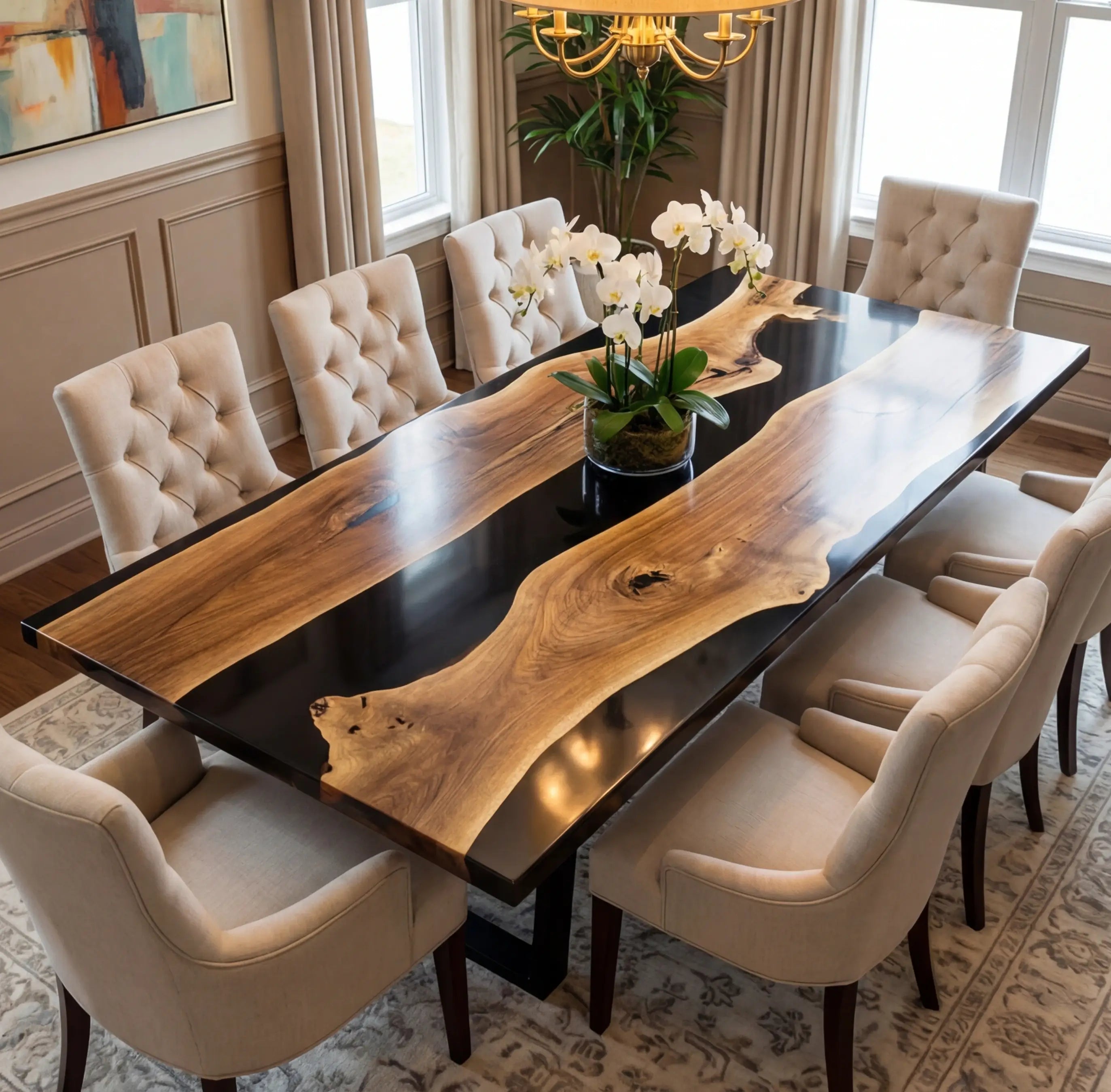 Custom-Black-Walnut-Epoxy-Resin-River-Table-Black-Resin-ERA-73-22