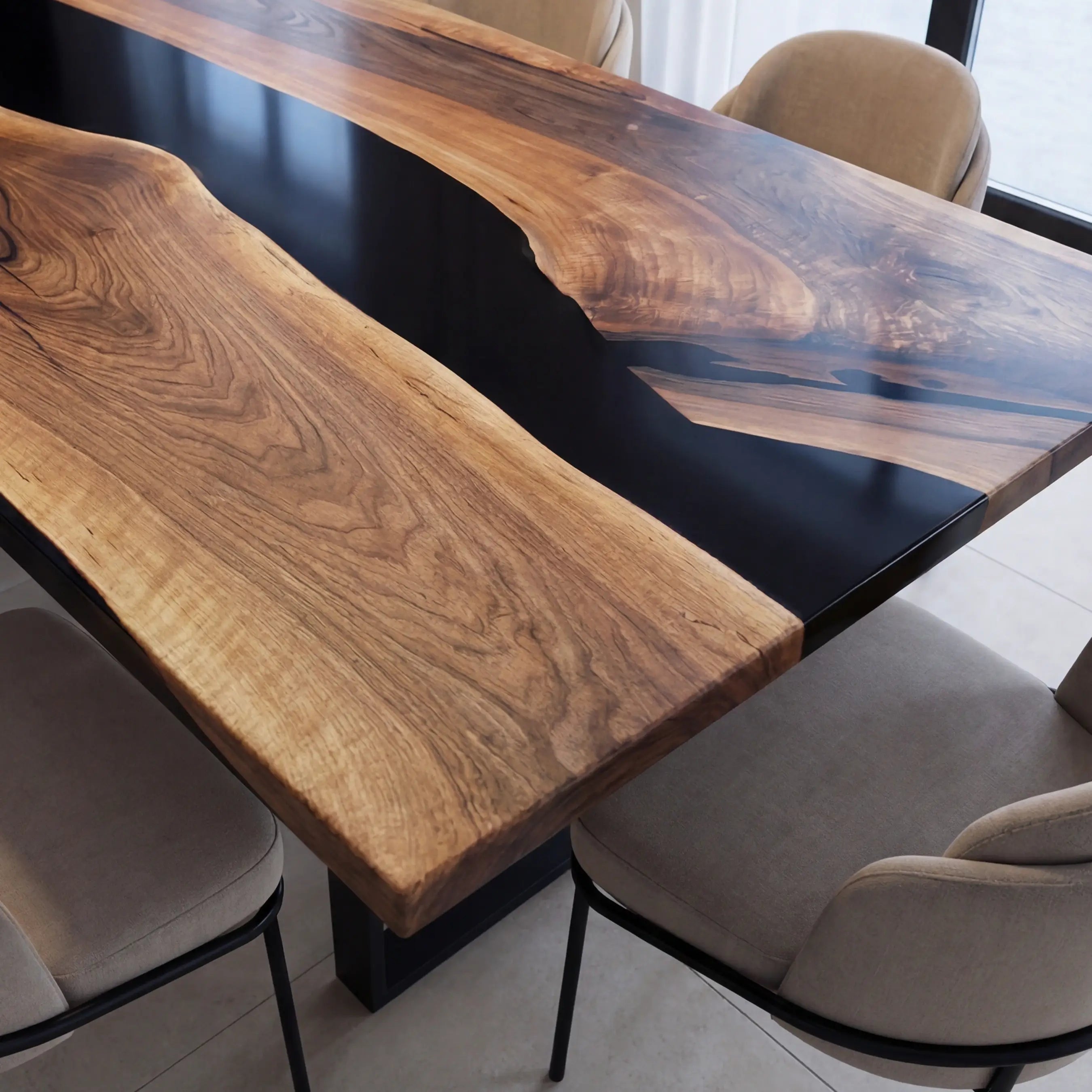 Custom-Black-Walnut-Epoxy-Resin-River-Table-Black-Resin-ERD-37-19