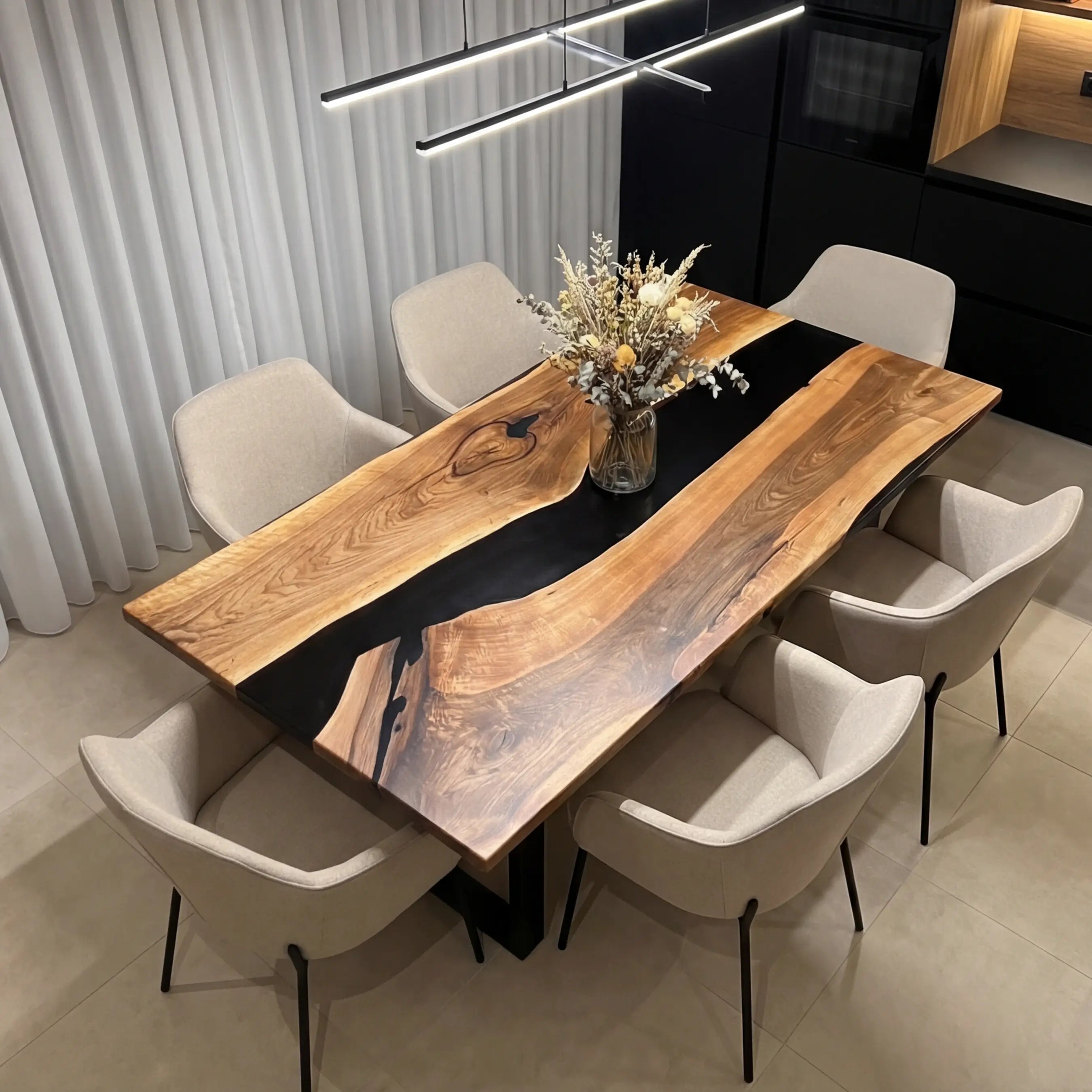 Custom-Black-Walnut-Epoxy-Resin-River-Table-Black-Resin-ERD-37-21