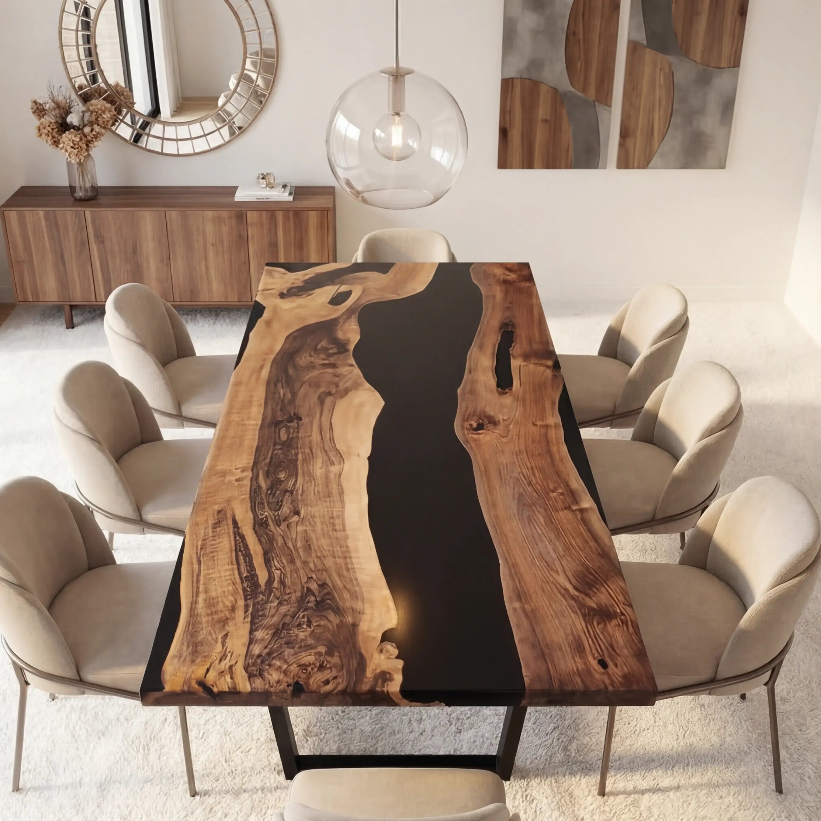 Custom-Black-Walnut-Epoxy-Resin-River-Table-Black-Resin-ERT-48-19