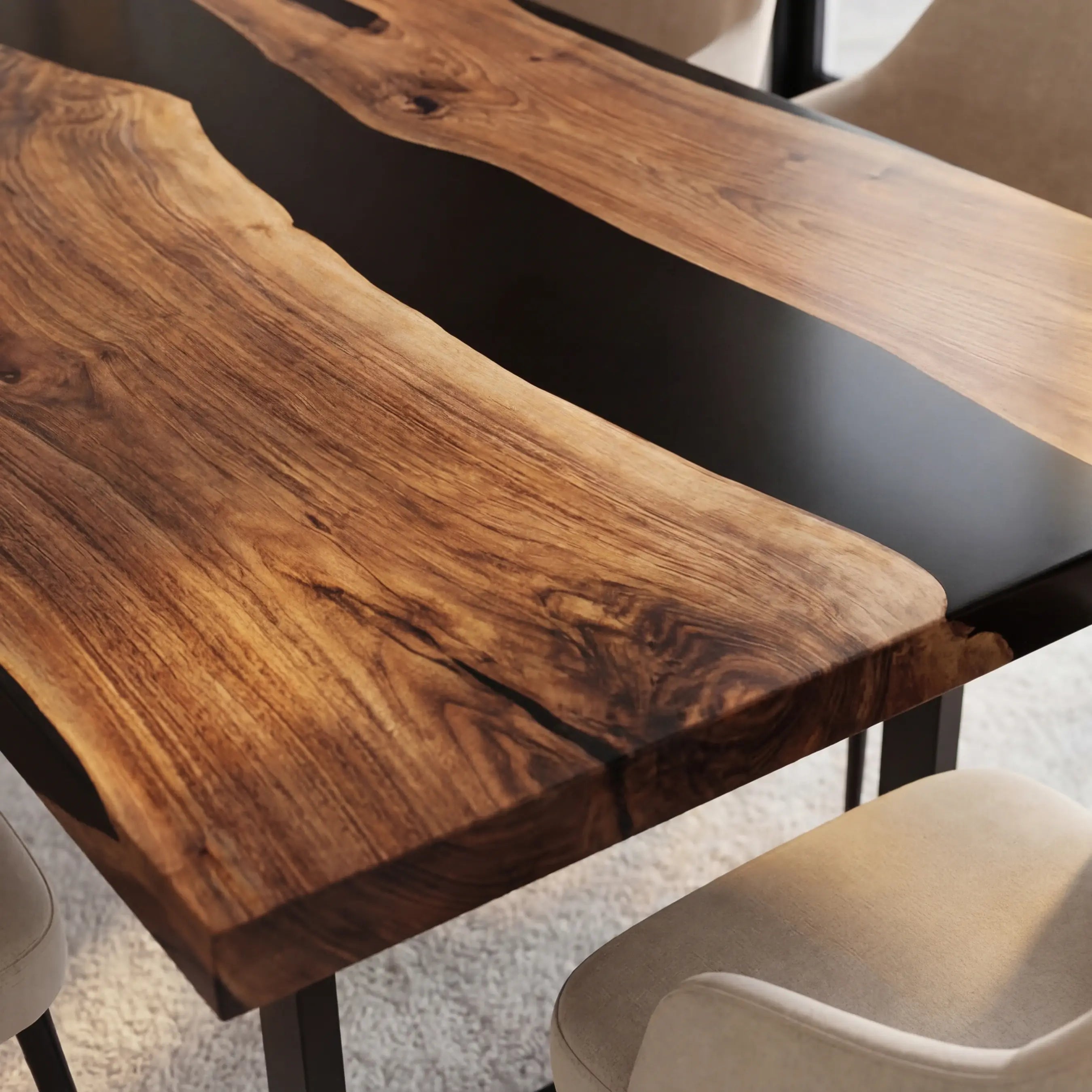 Custom-Black-Walnut-Epoxy-Resin-River-Table-Black-Resin-ERT-48-20