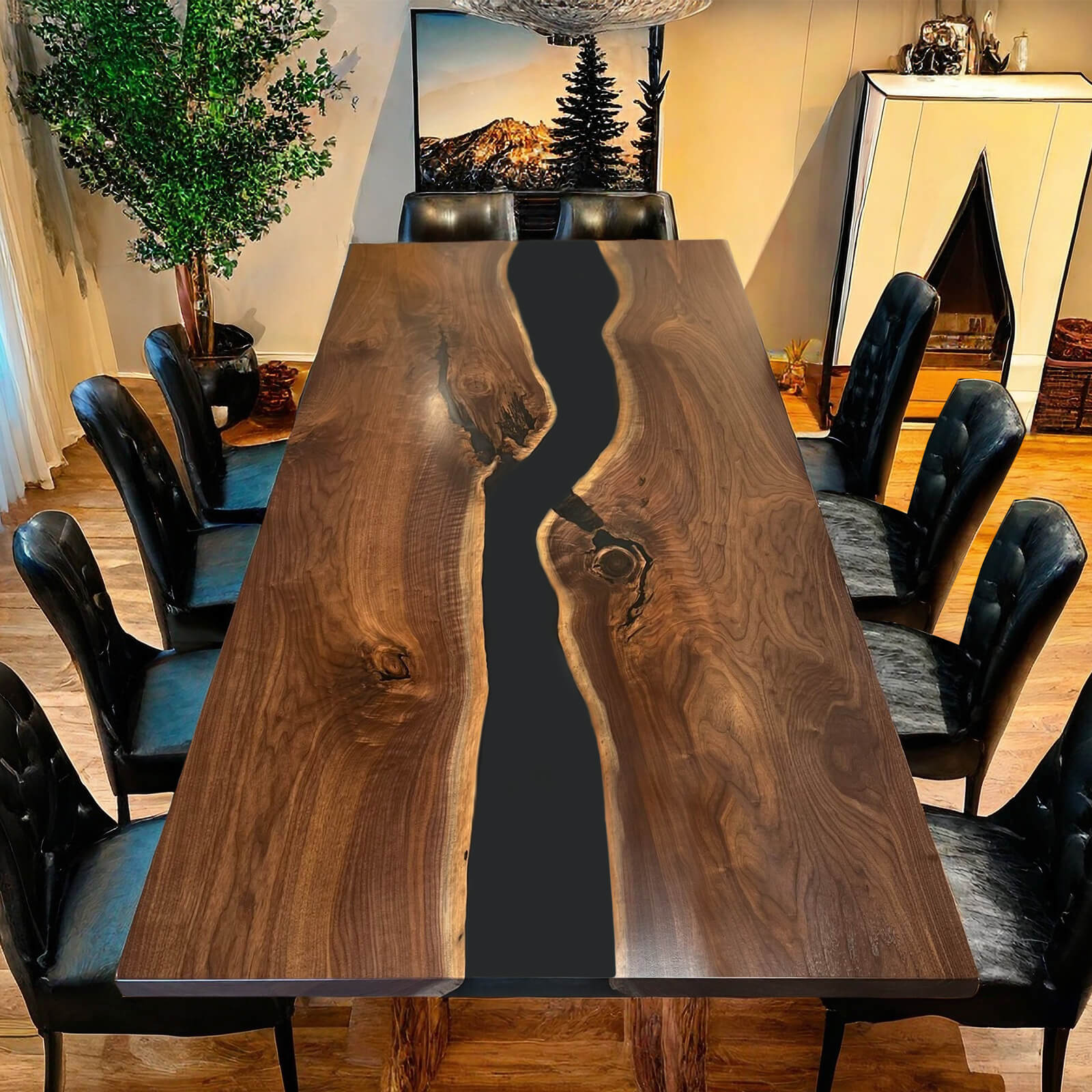 custom-black-walnut-epoxy-resin-river-table-black-resin-frt-93-34