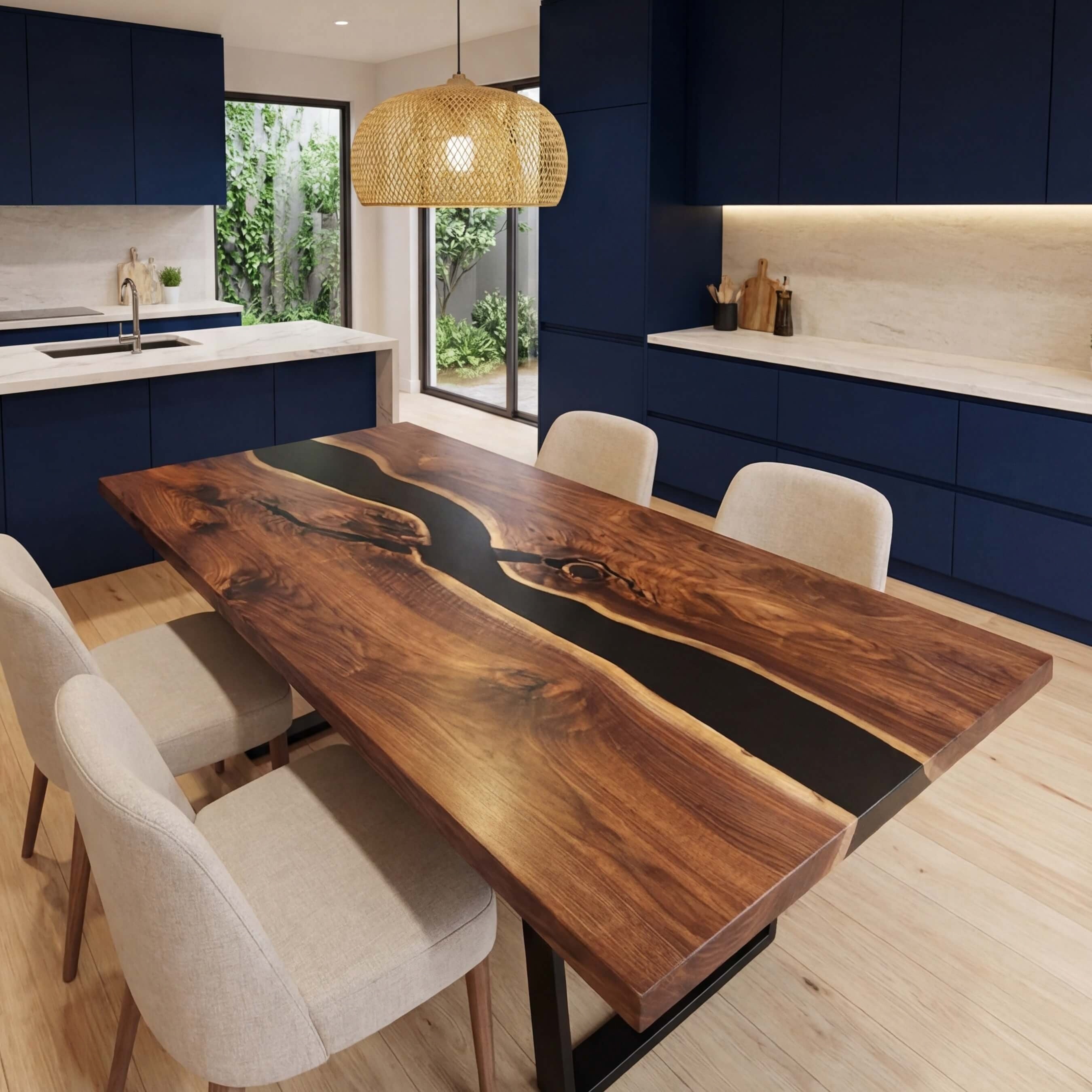 Custom-Black-Walnut-Epoxy-Resin-River-Table-Black-Resin-FRT-93-20