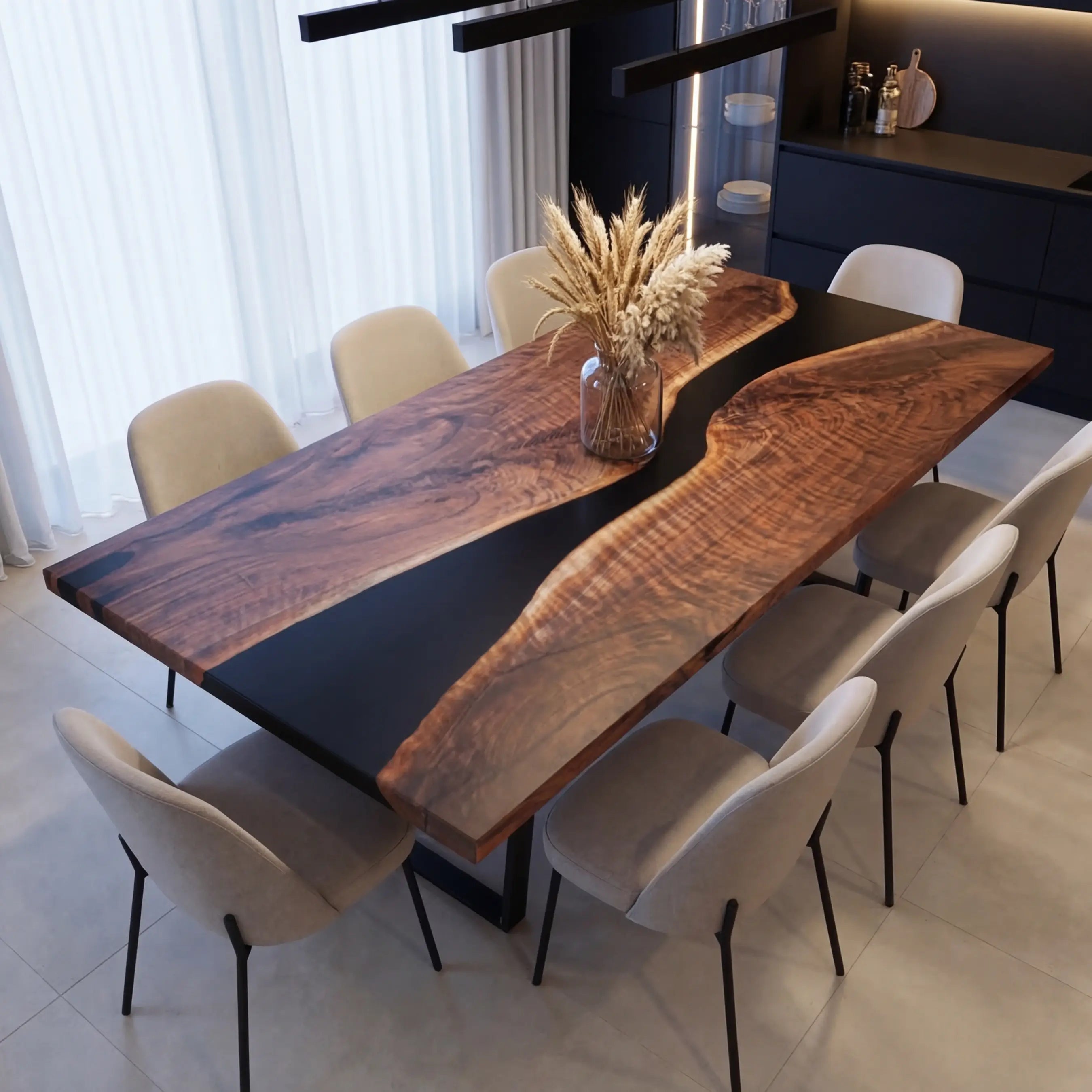 Custom-Black-Walnut-Epoxy-Resin-River-Table-Black-Resin-LTR-58-21