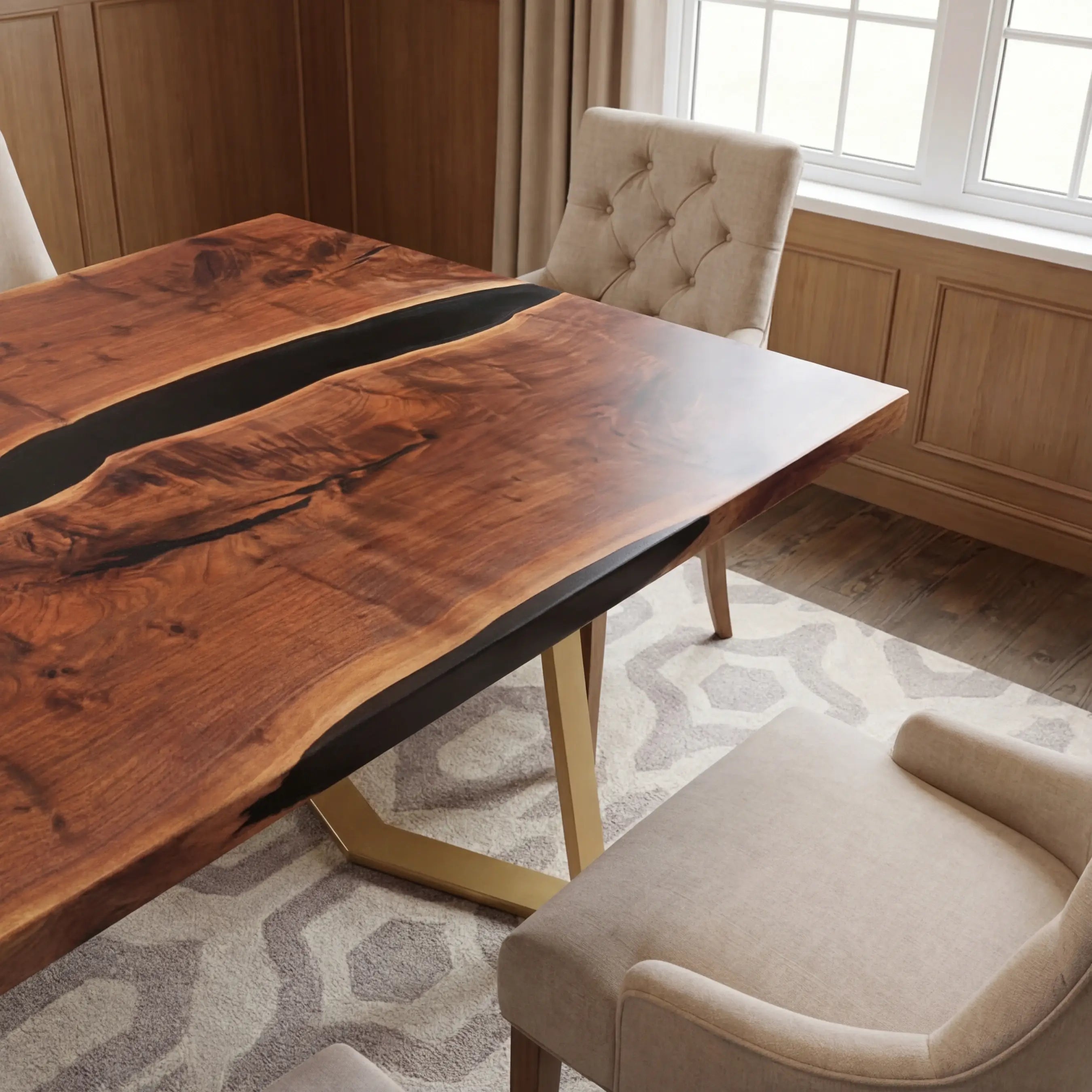 Custom-Black-Walnut-Epoxy-Resin-River-Table-Black-Resin-ORT-57-19
