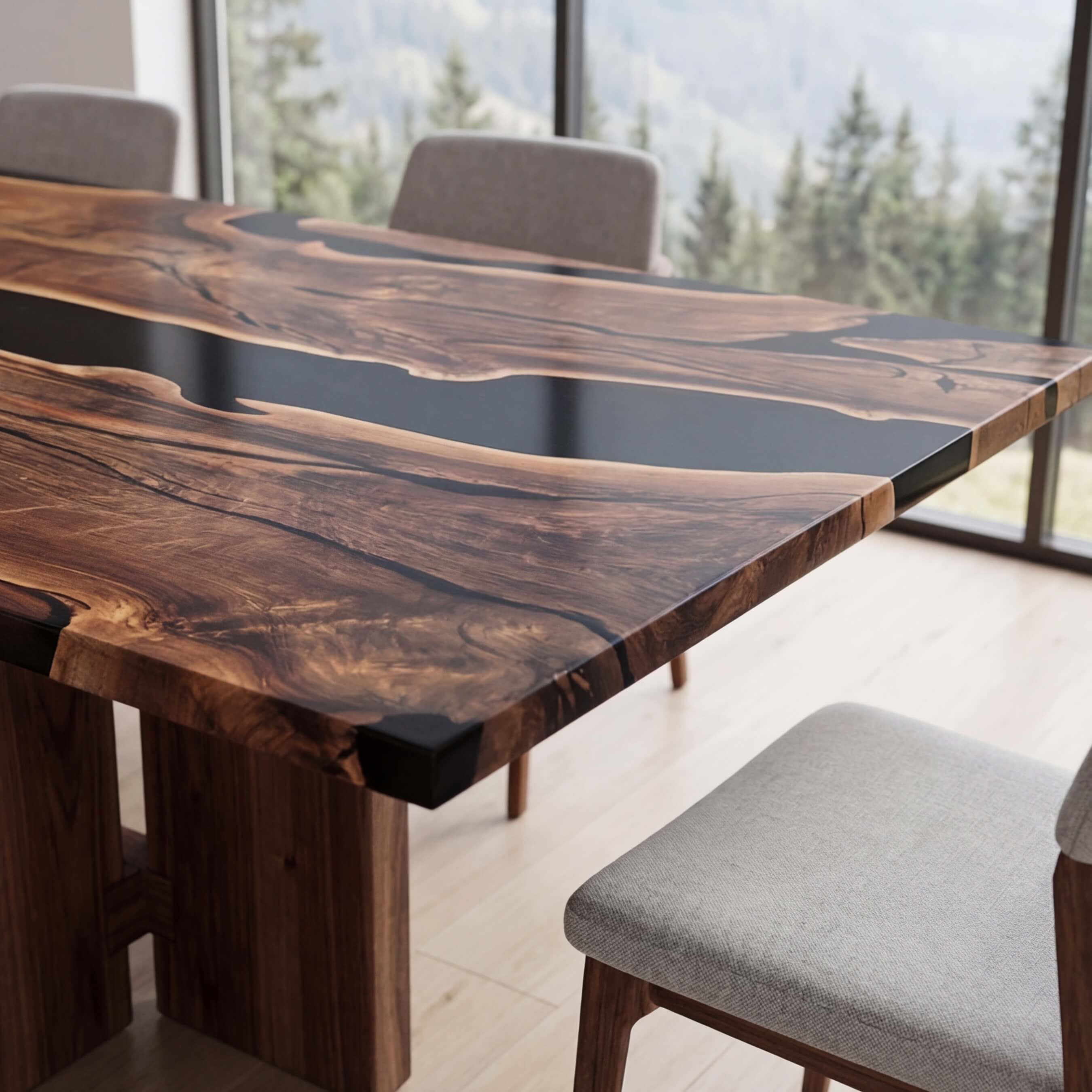 Custom-Black-Walnut-Epoxy-Resin-River-Table-Black-Resin-ORT-58-19