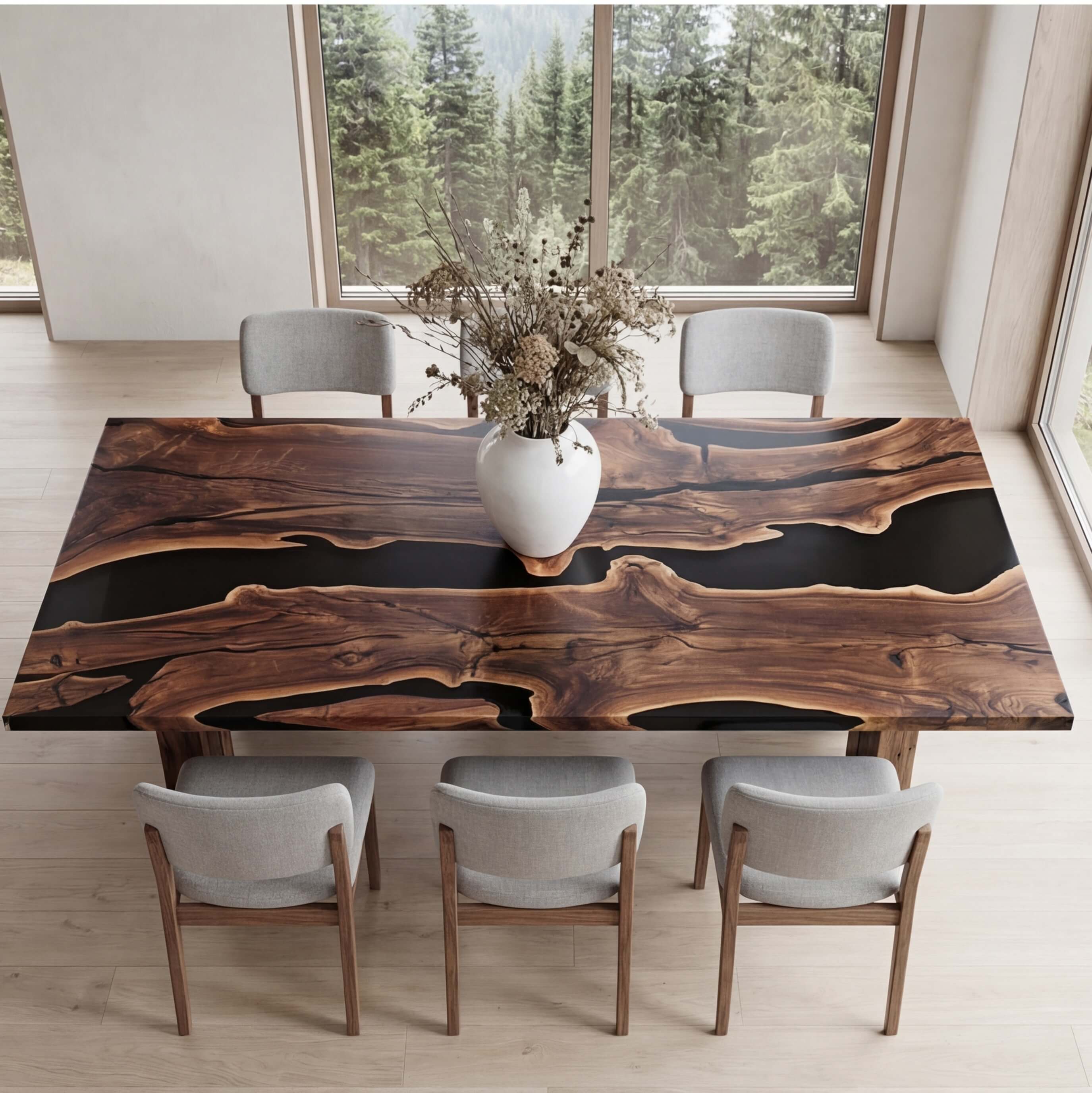 Custom-Black-Walnut-Epoxy-Resin-River-Table-Black-Resin-ORT-58-22