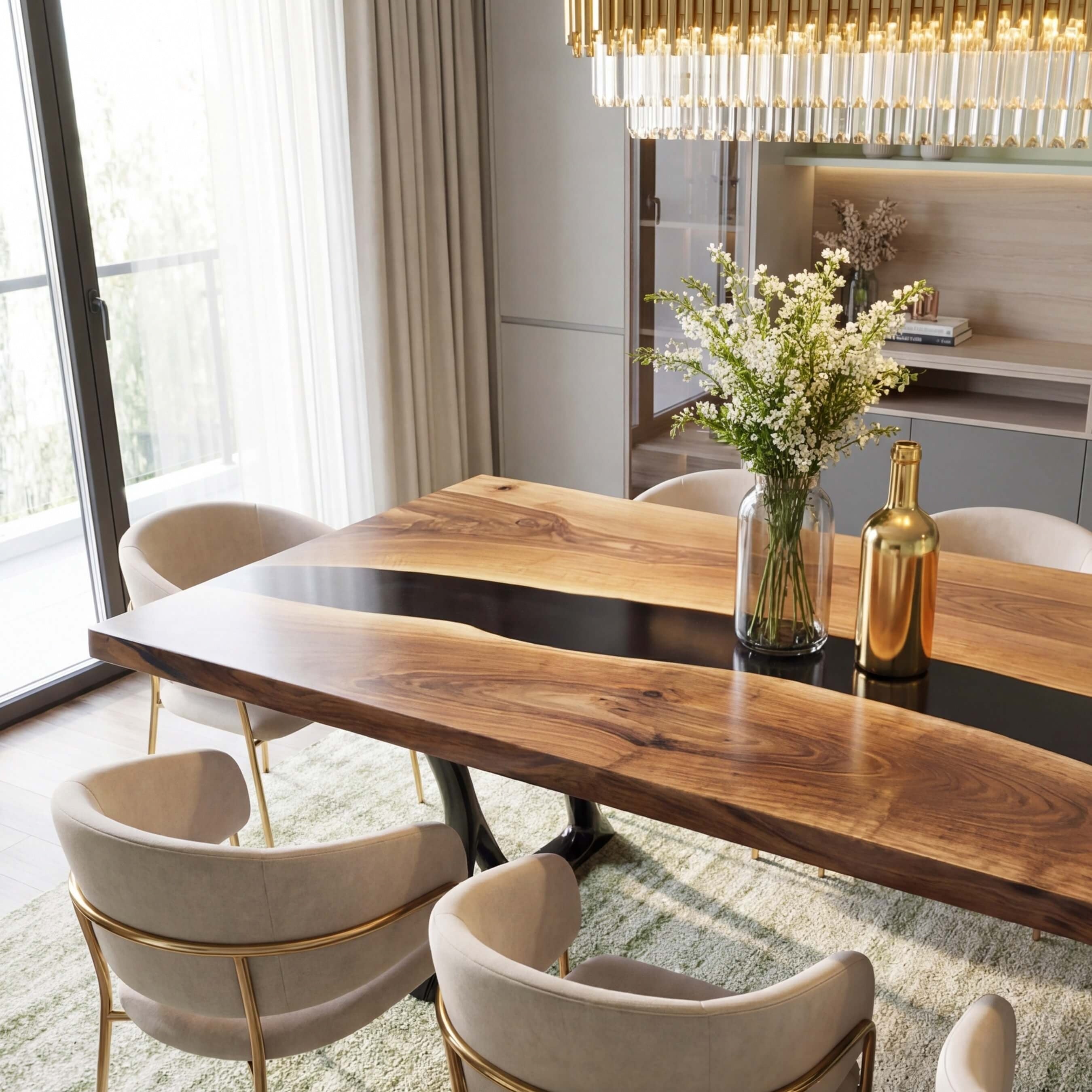 Custom-Black-Walnut-Epoxy-Resin-River-Table-Black-Resin-QRT-83-21