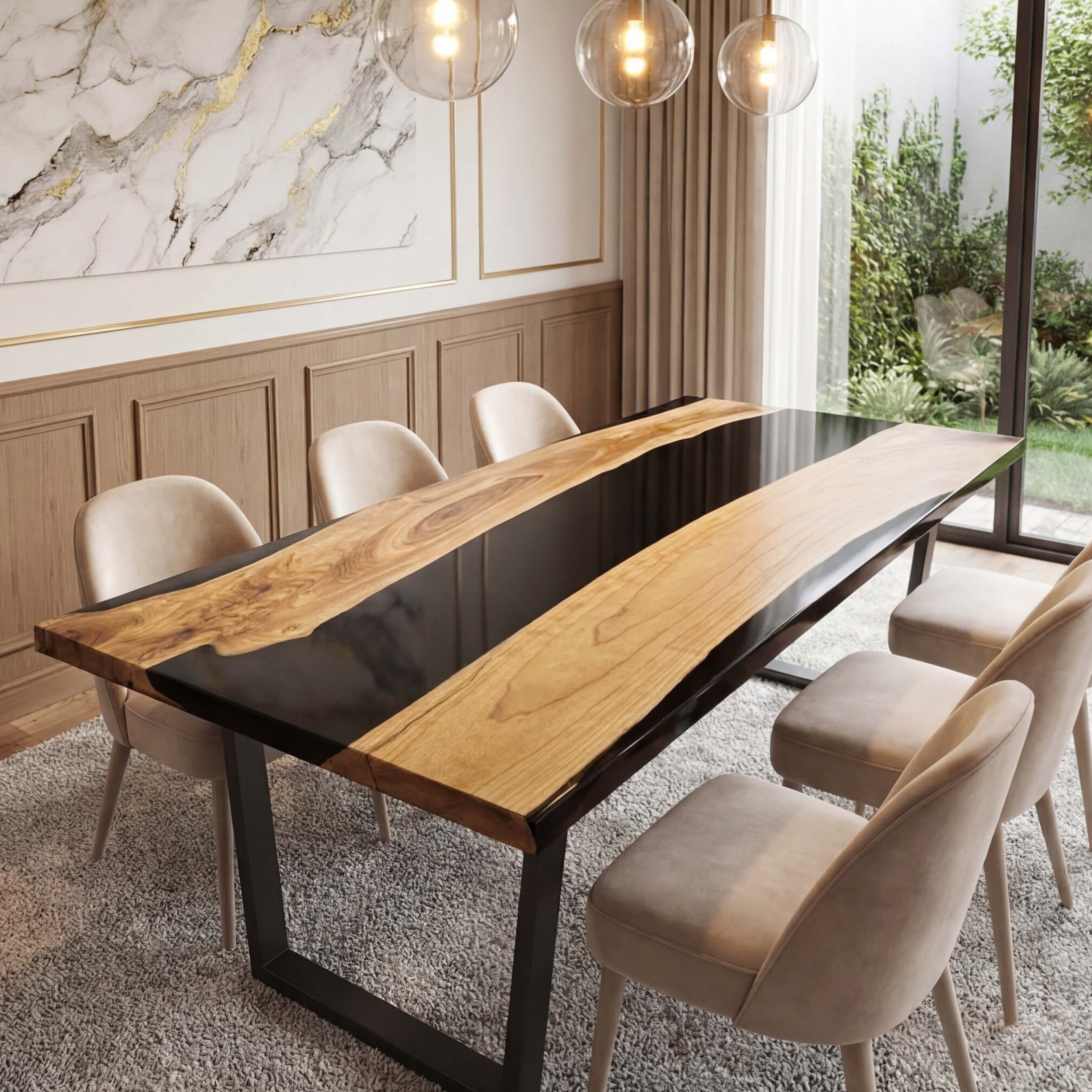 Custom-Black-Walnut-Epoxy-Resin-River-Table-Black-Resin-RRT-73-21