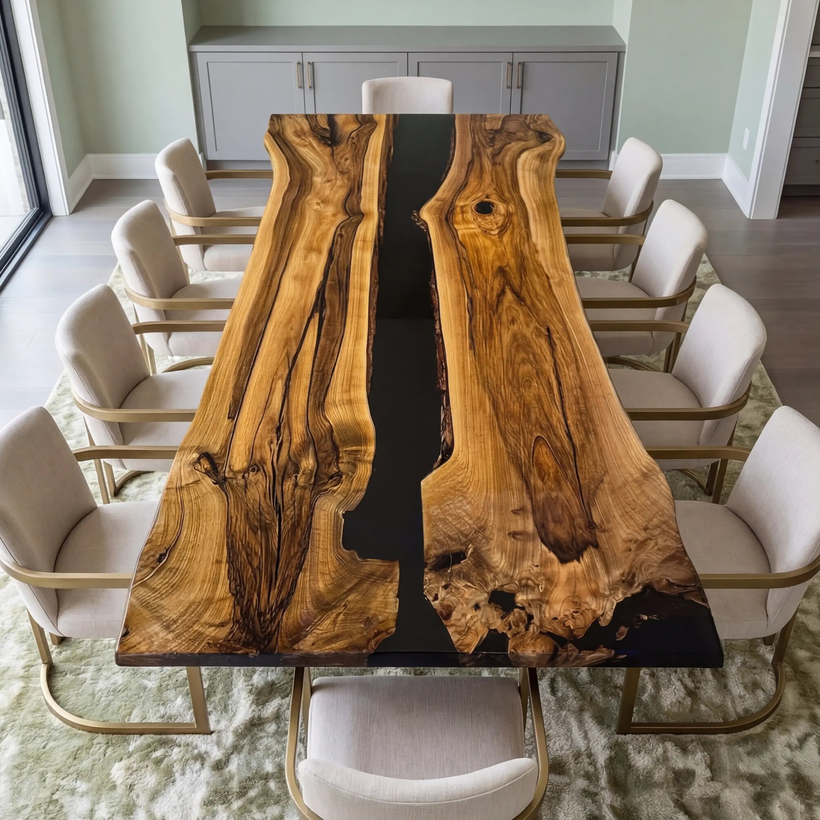 Custom-Black-Walnut-Epoxy-Resin-River-Table-Black-Resin-VRT-92-18