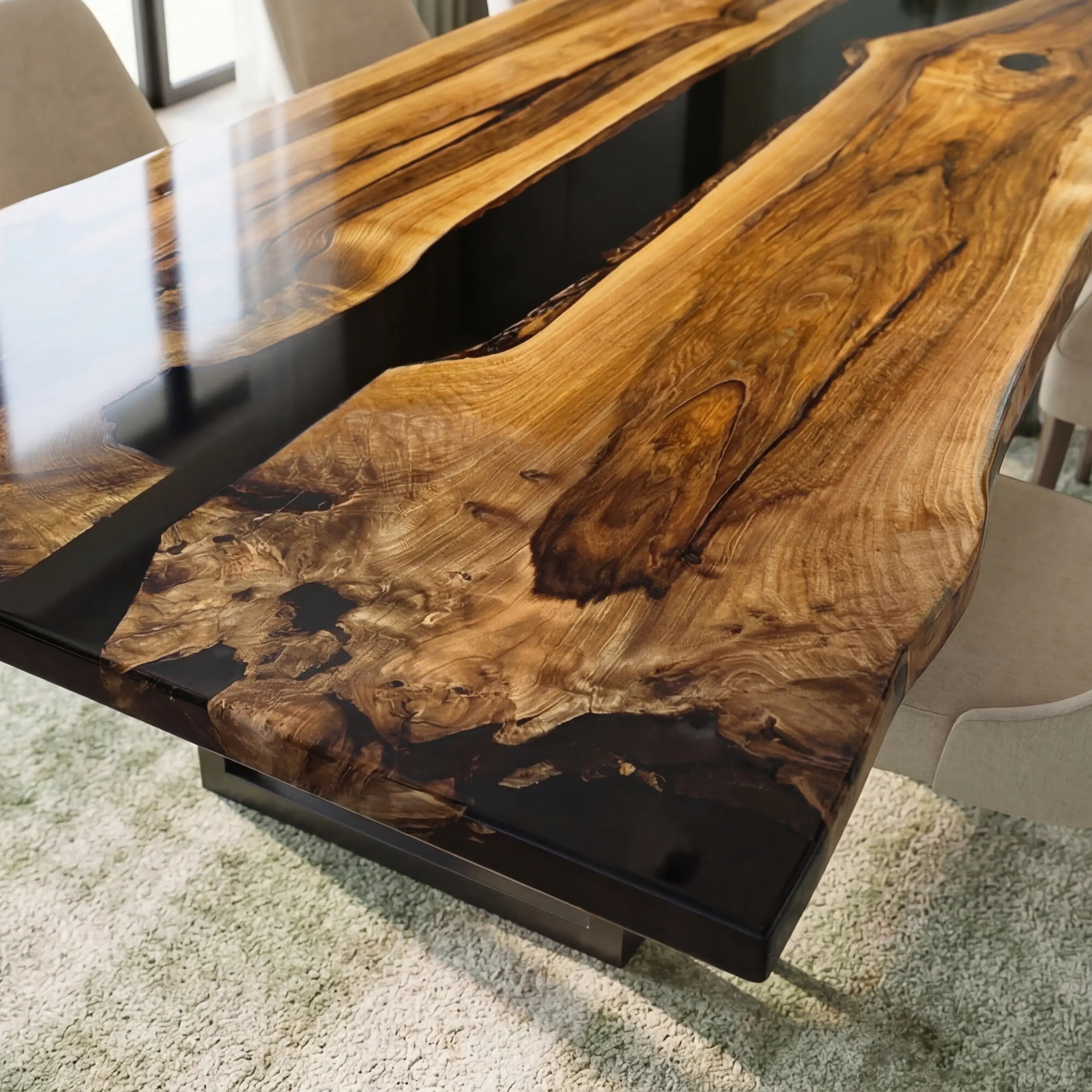 Custom-Black-Walnut-Epoxy-Resin-River-Table-Black-Resin-VRT-92-19