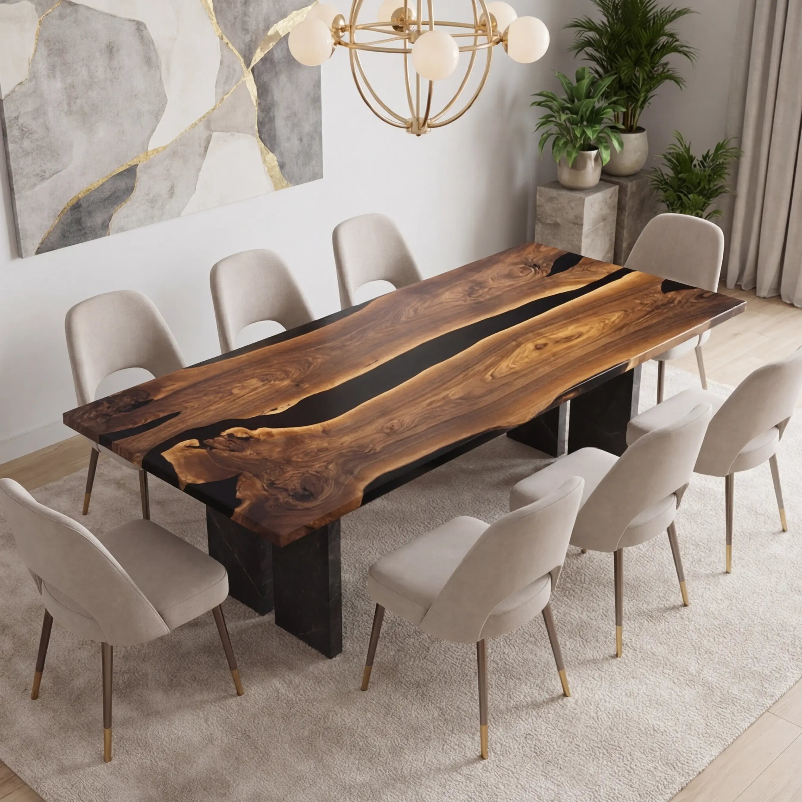 Custom-Black-Walnut-Epoxy-Resin-River-Table-Black-Resin-XTR-29-20