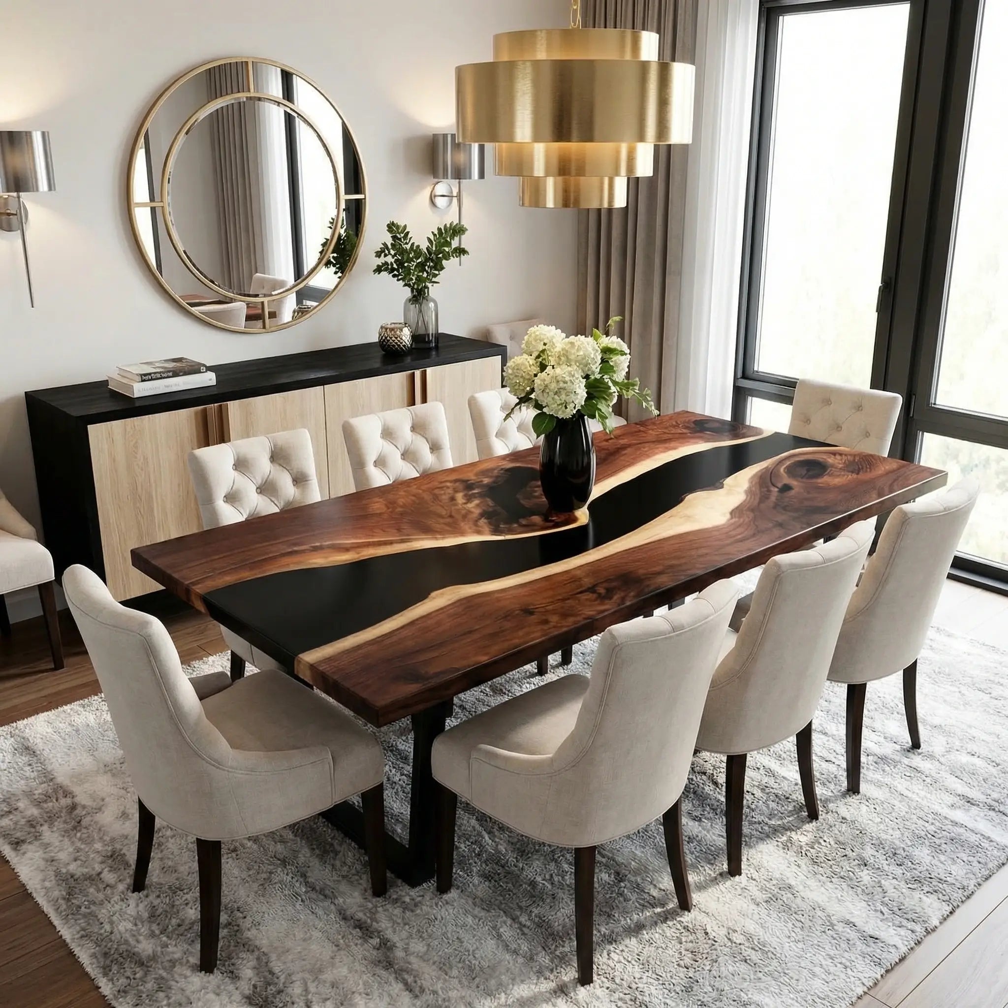 Custom-Black-Walnut-Epoxy-Resin-River-Table-Black-Resin-ZLR-39-19