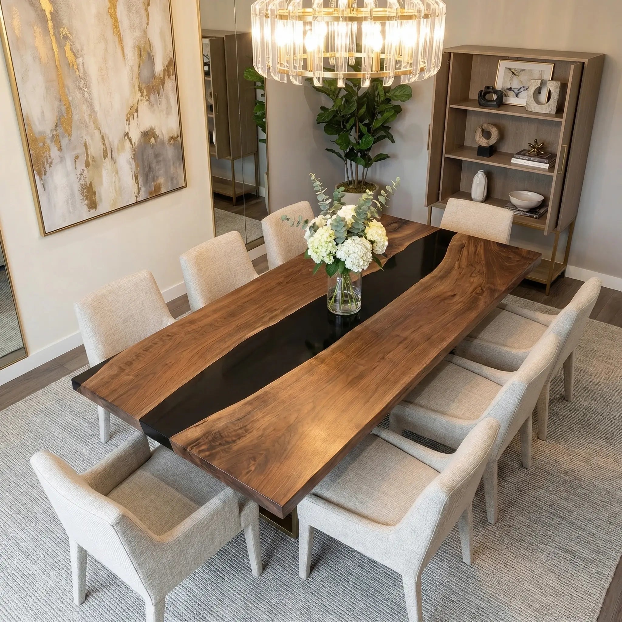 Custom-Black-Walnut-Epoxy-Resin-River-Table-Blue-Gold-ZRT-39-18