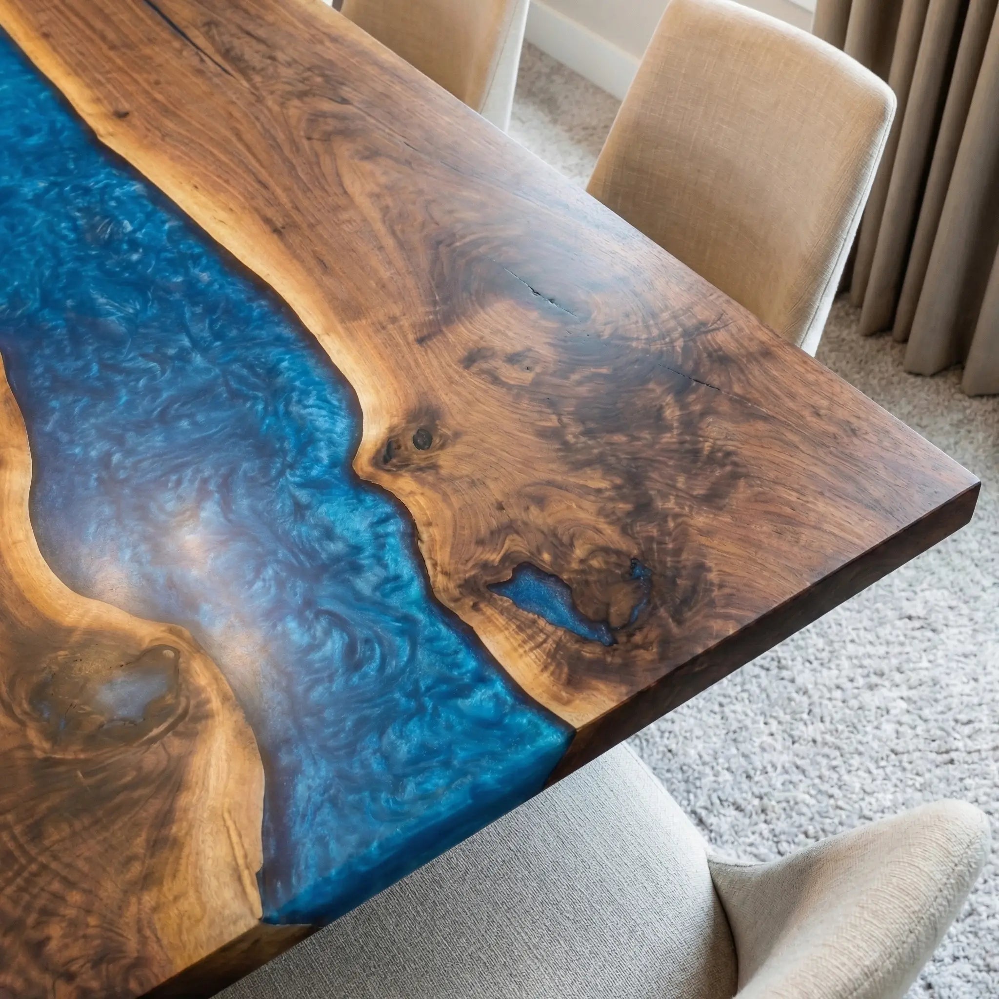 Custom-Black-Walnut-Epoxy-Resin-River-Table-Blue-Pearl-ORT-83-20
