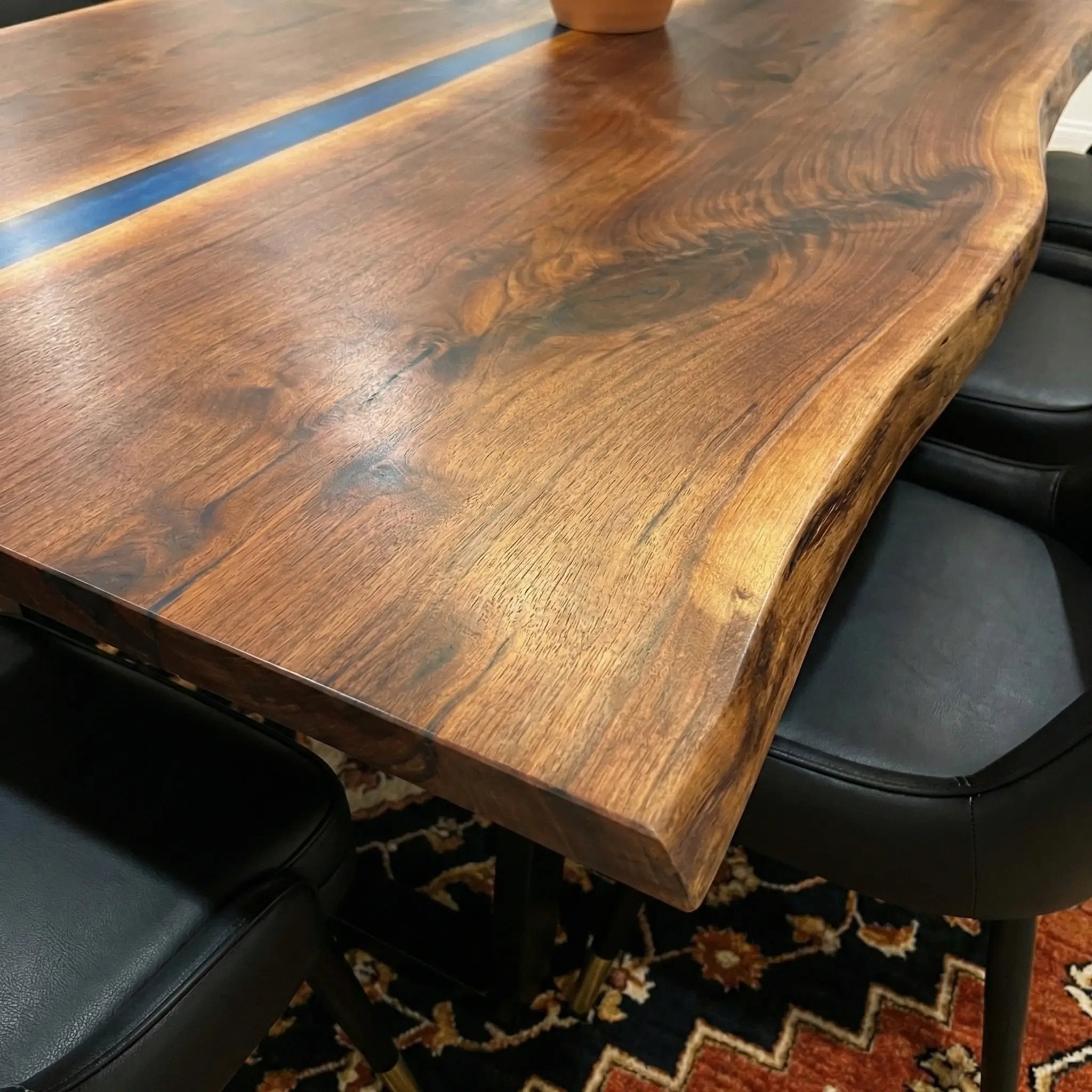 Custom-Black-Walnut-Epoxy-Resin-River-Table-Blue-Resin-ERT-34-20