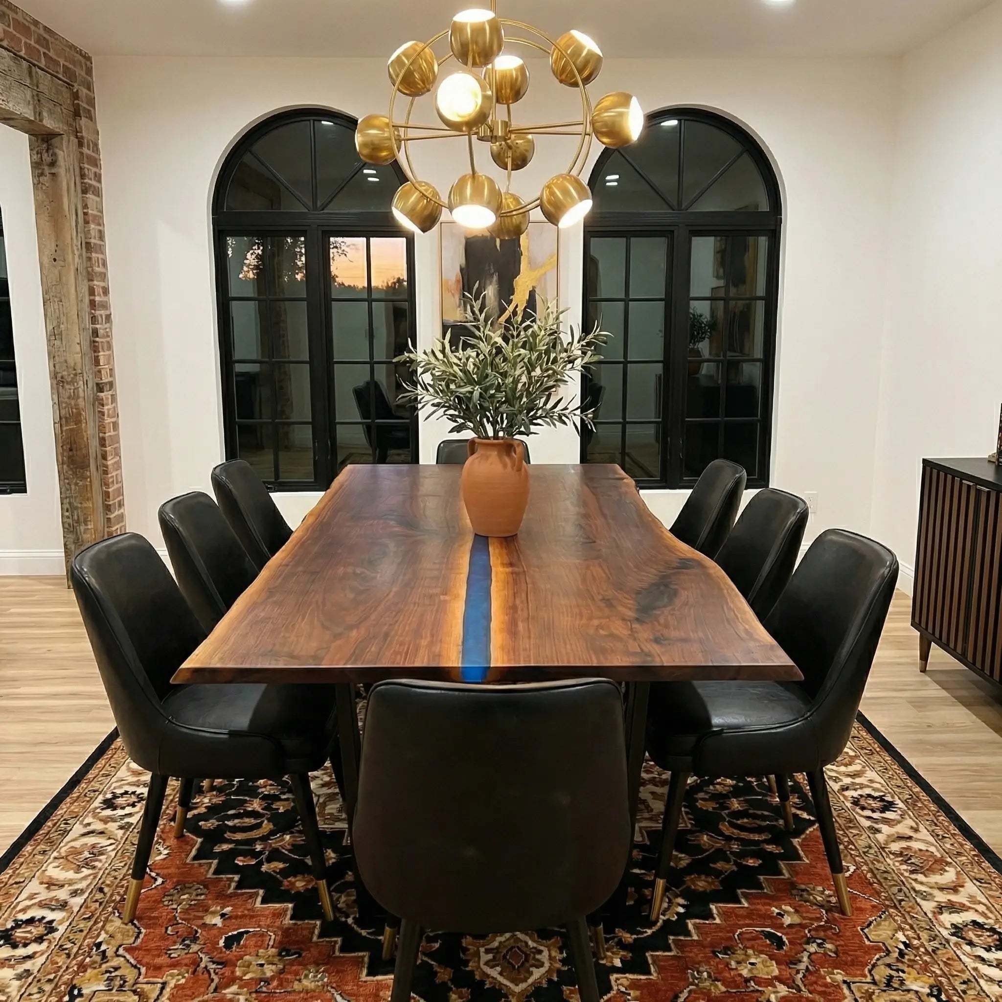 Custom-Black-Walnut-Epoxy-Resin-River-Table-Blue-Resin-ERT-34-23