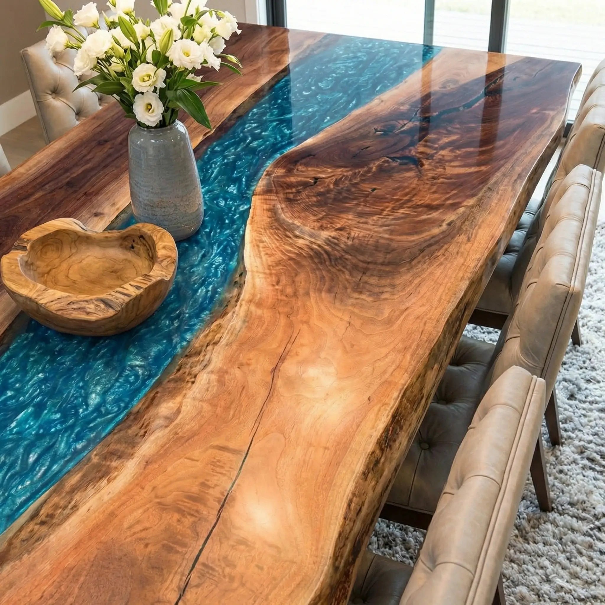 Custom-Black-Walnut-Epoxy-Resin-River-Table-Blue-Resin-JKT-82-20