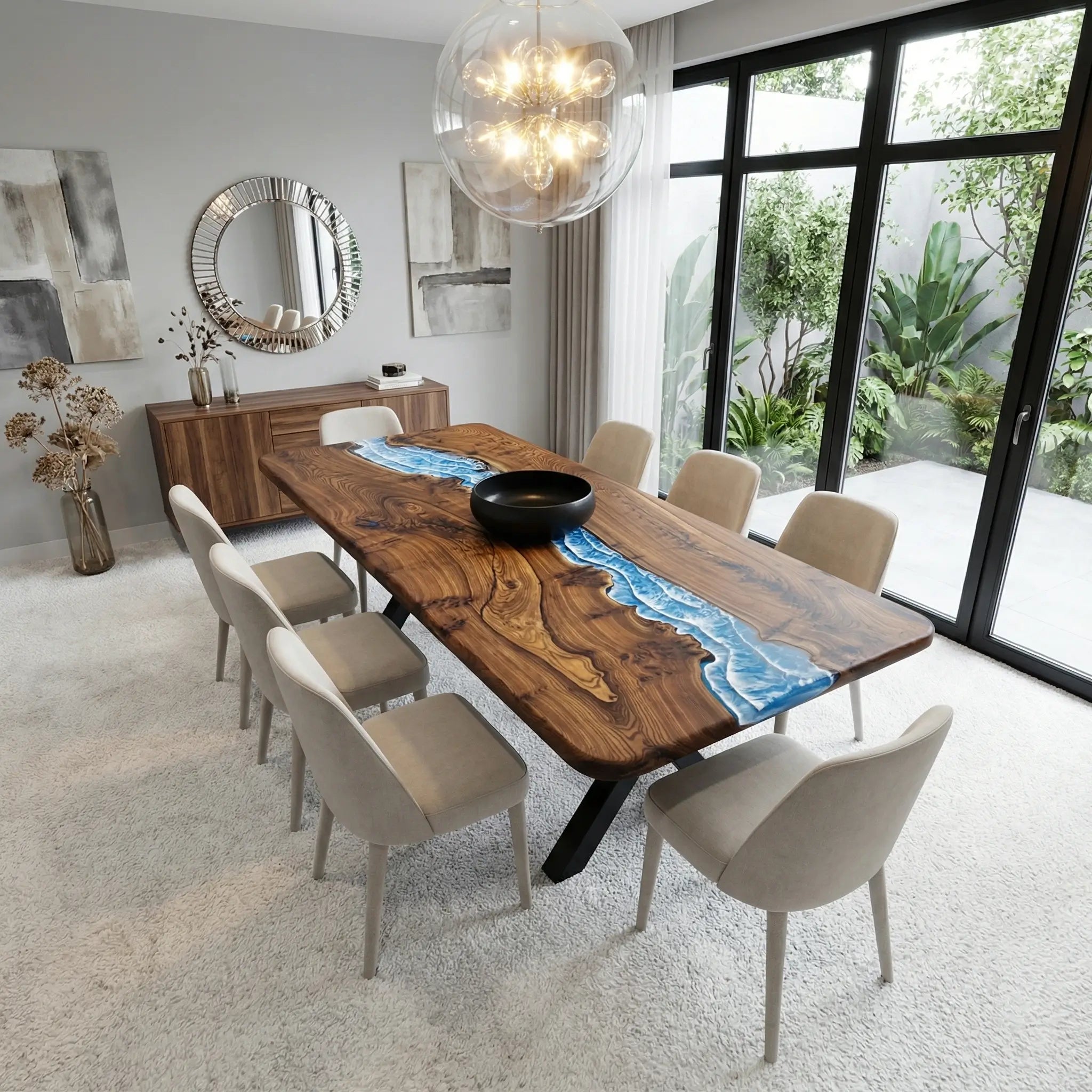 Custom-Black-Walnut-Epoxy-Resin-River-Table-Blue-Waves-ERD-64-22