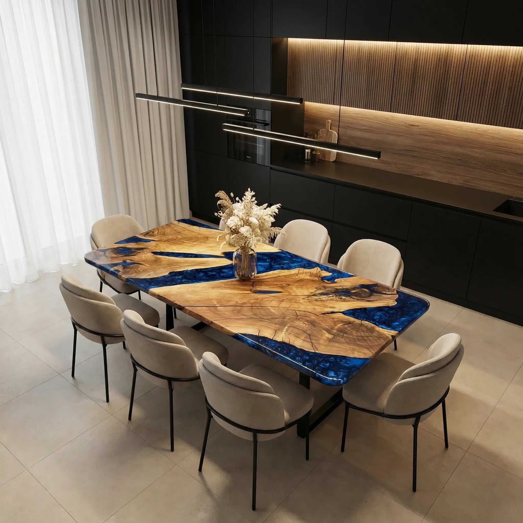 Custom-Black-Walnut-Epoxy-Resin-River-Table-Blue-Waves-ORT-45-23