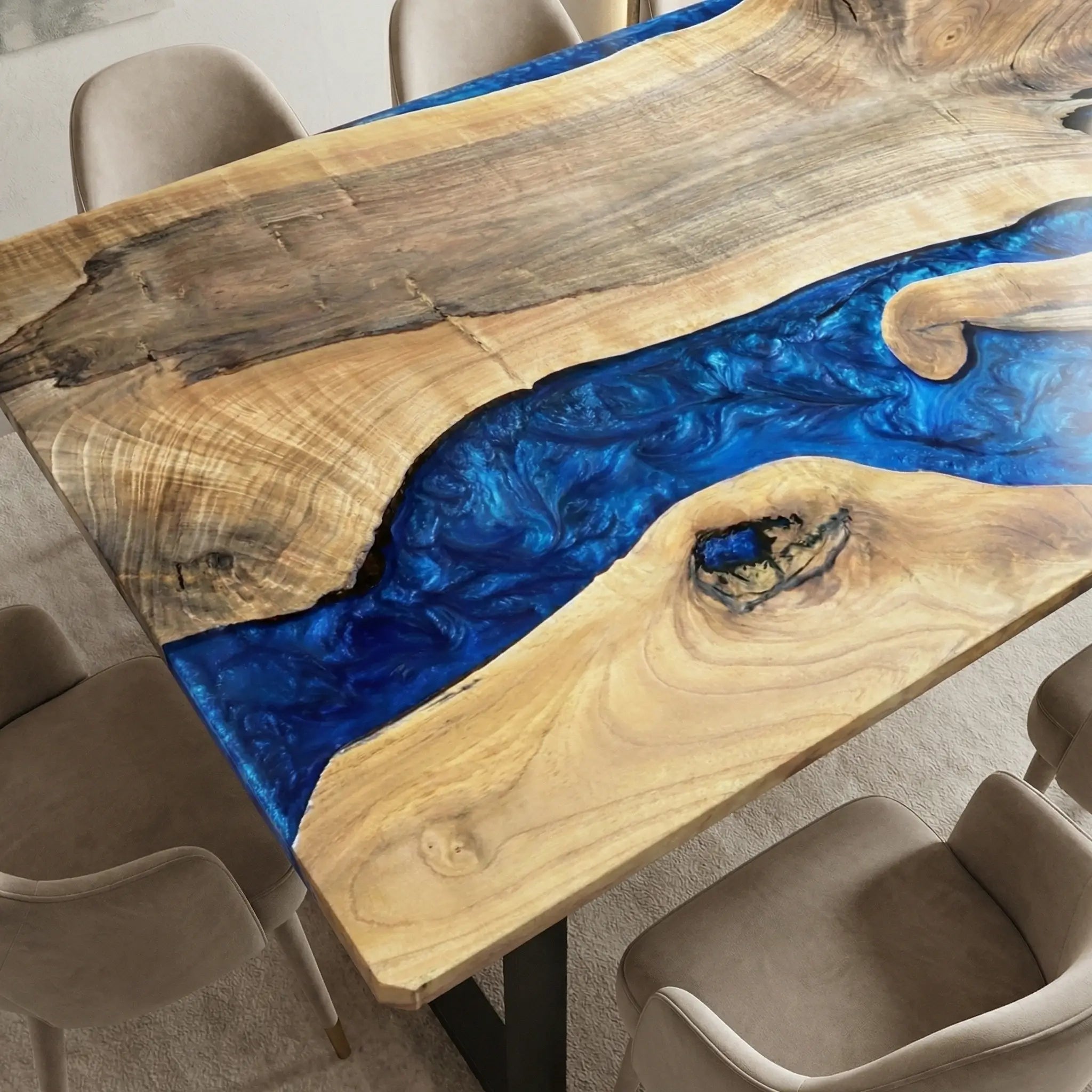 Custom-Black-Walnut-Epoxy-Resin-River-Table-Blue-ZRT-54-20
