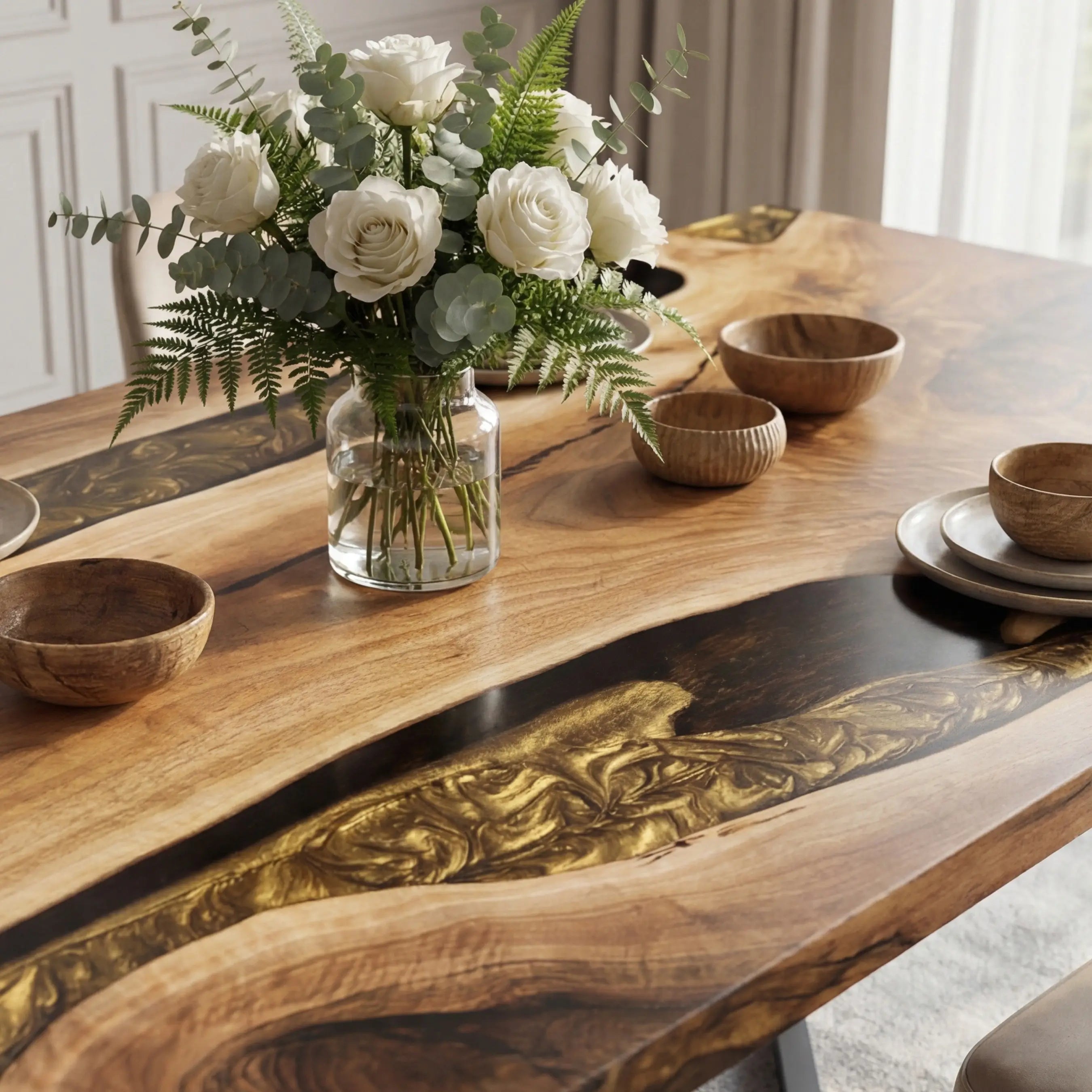 Custom-Black-Walnut-Epoxy-Resin-River-Table-Gold-QLT-57-22