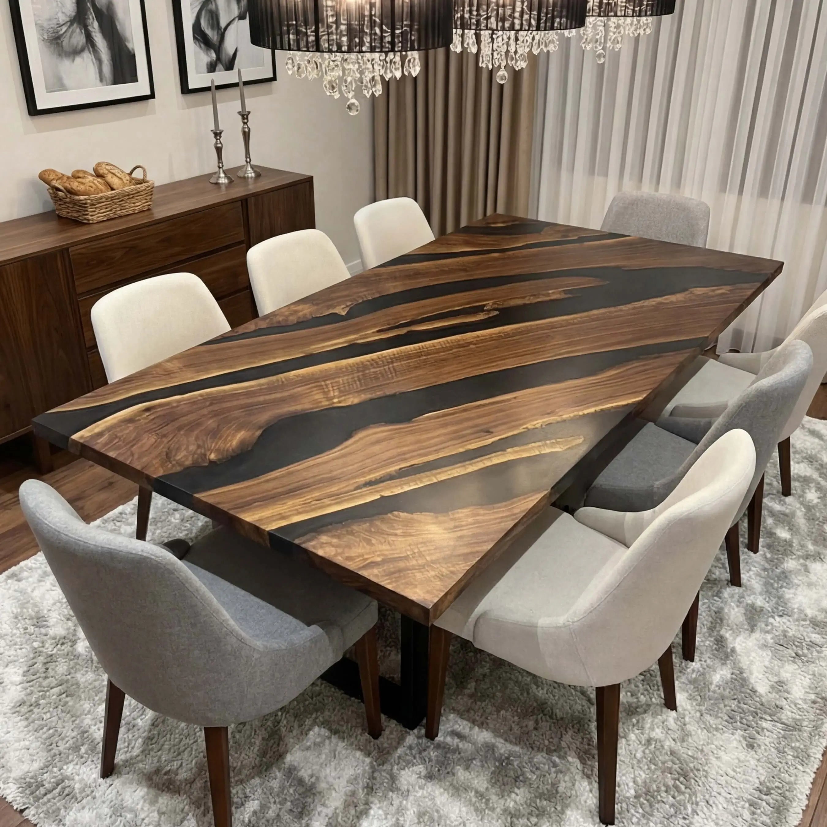 Custom-Black-Walnut-Epoxy-Resin-River-Table-Gray-Resin-ERT-94-20