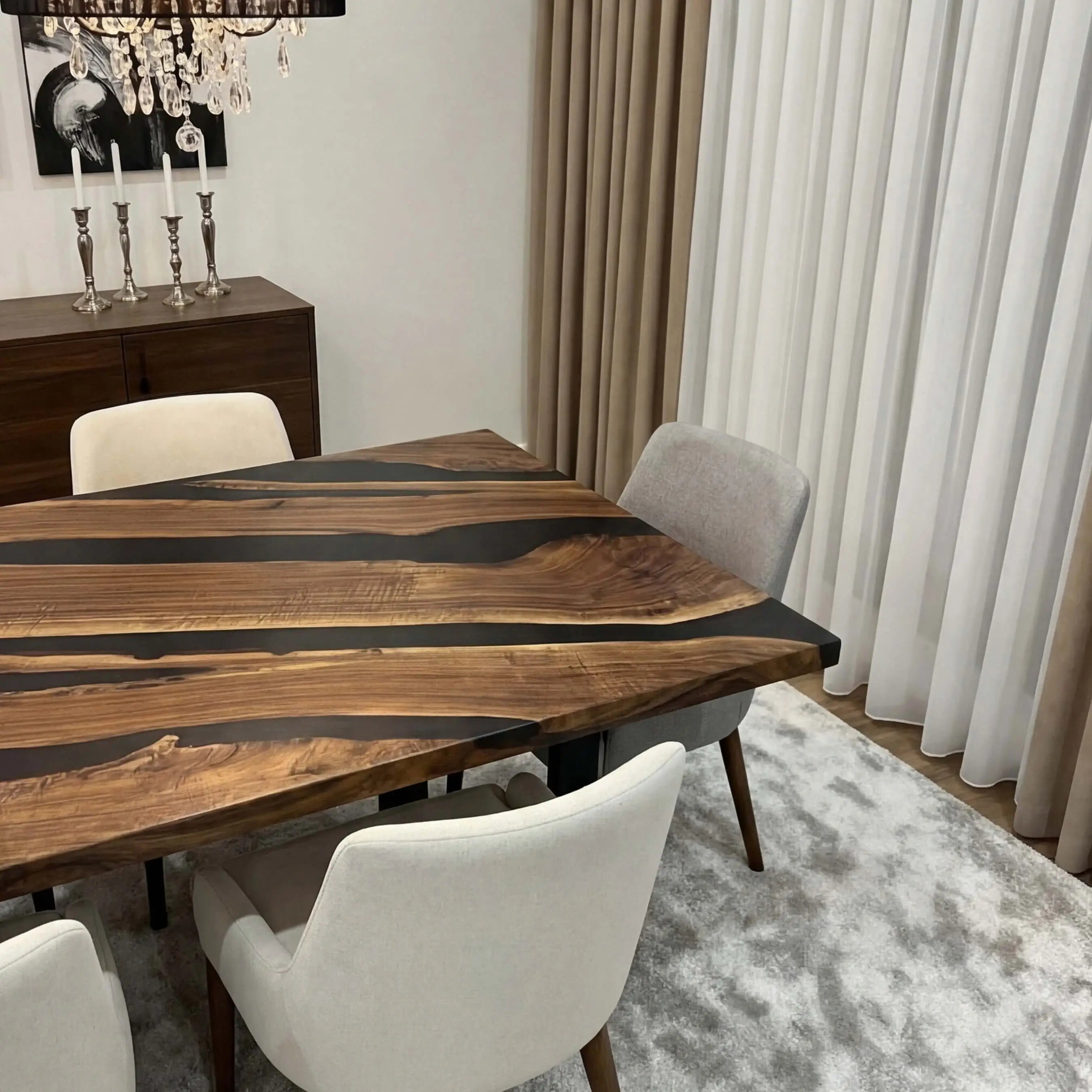 Custom-Black-Walnut-Epoxy-Resin-River-Table-Gray-Resin-ERT-94-22