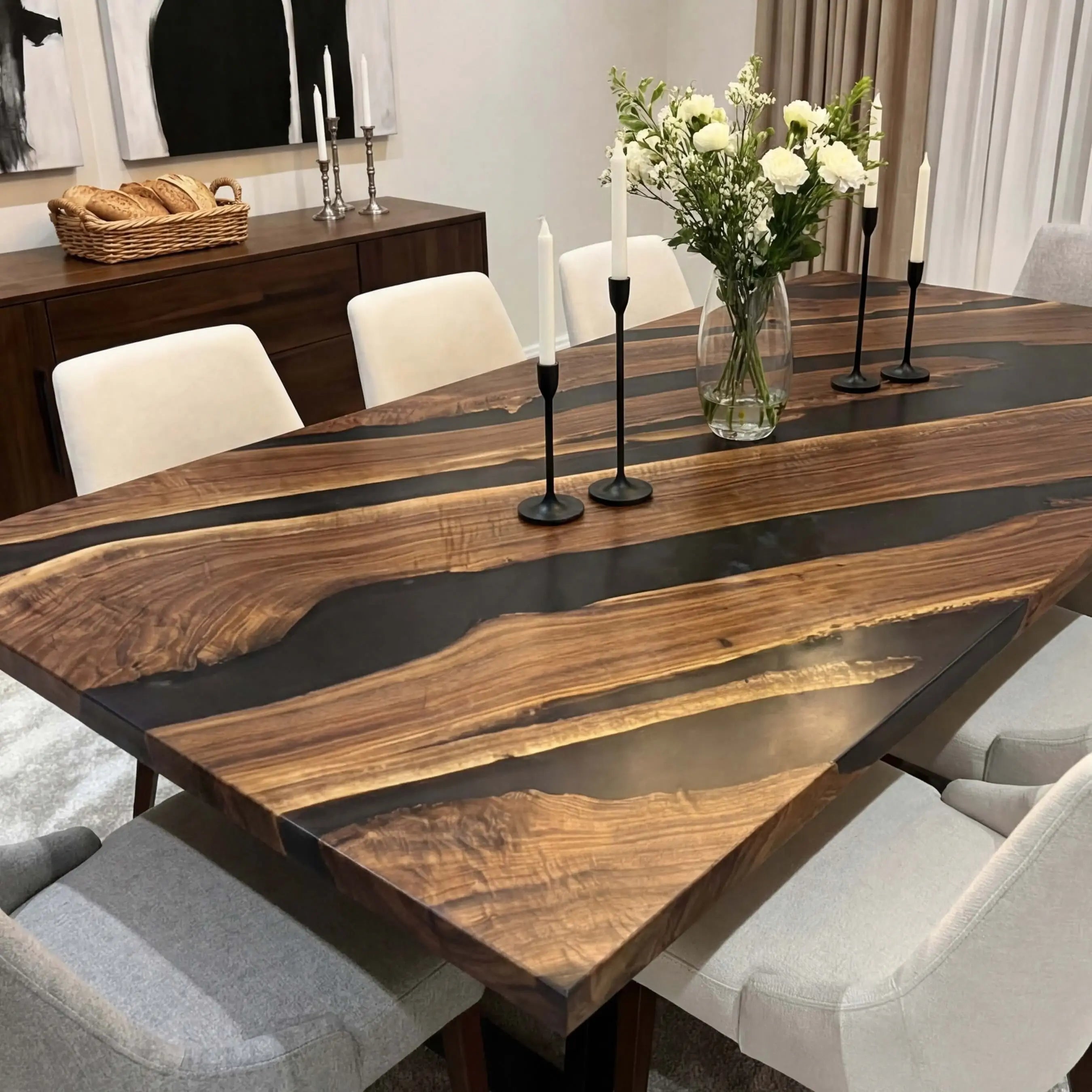 Custom-Black-Walnut-Epoxy-Resin-River-Table-Gray-Resin-ERT-94-23