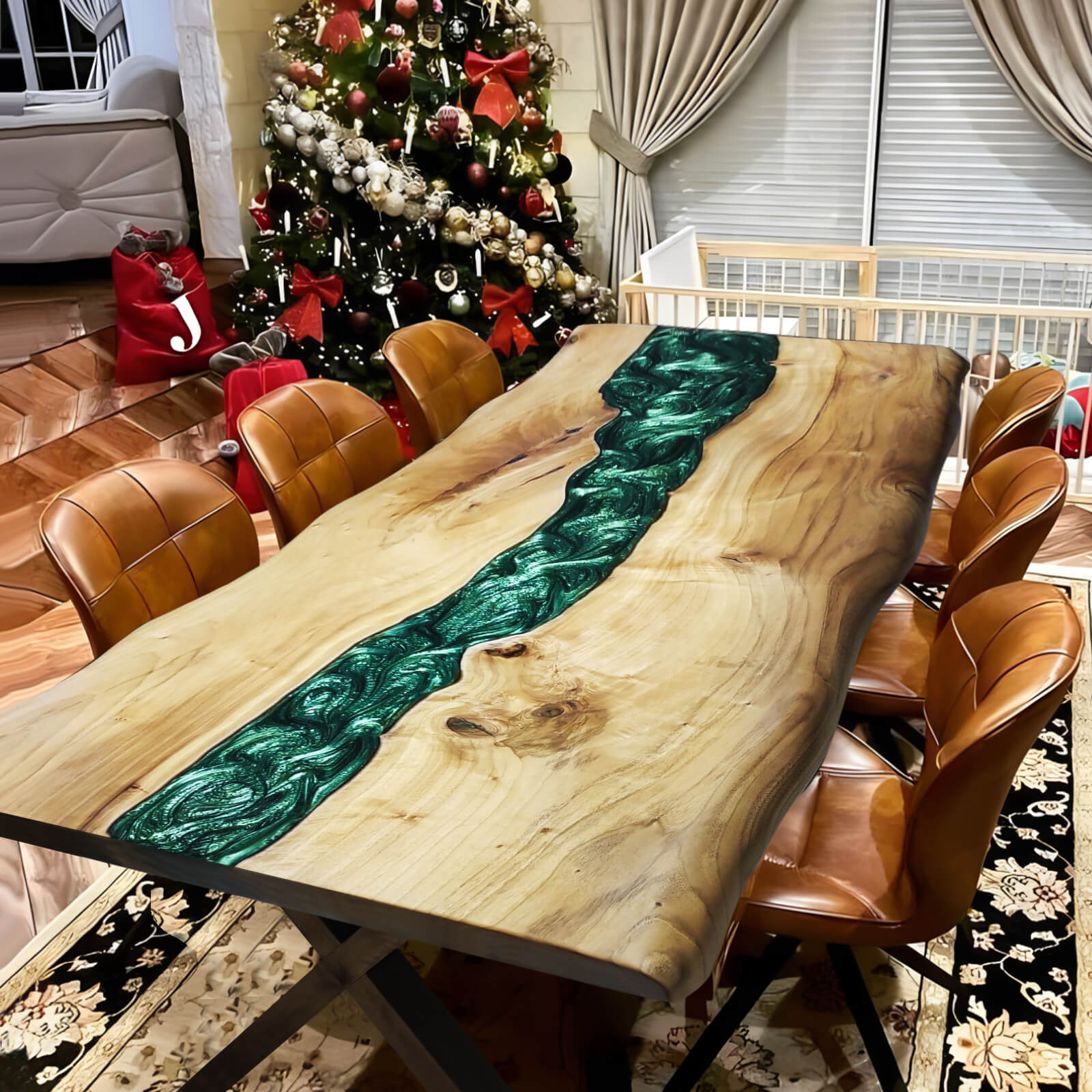 custom-black-walnut-epoxy-resin-river-table-green-pearl-ert-47-1